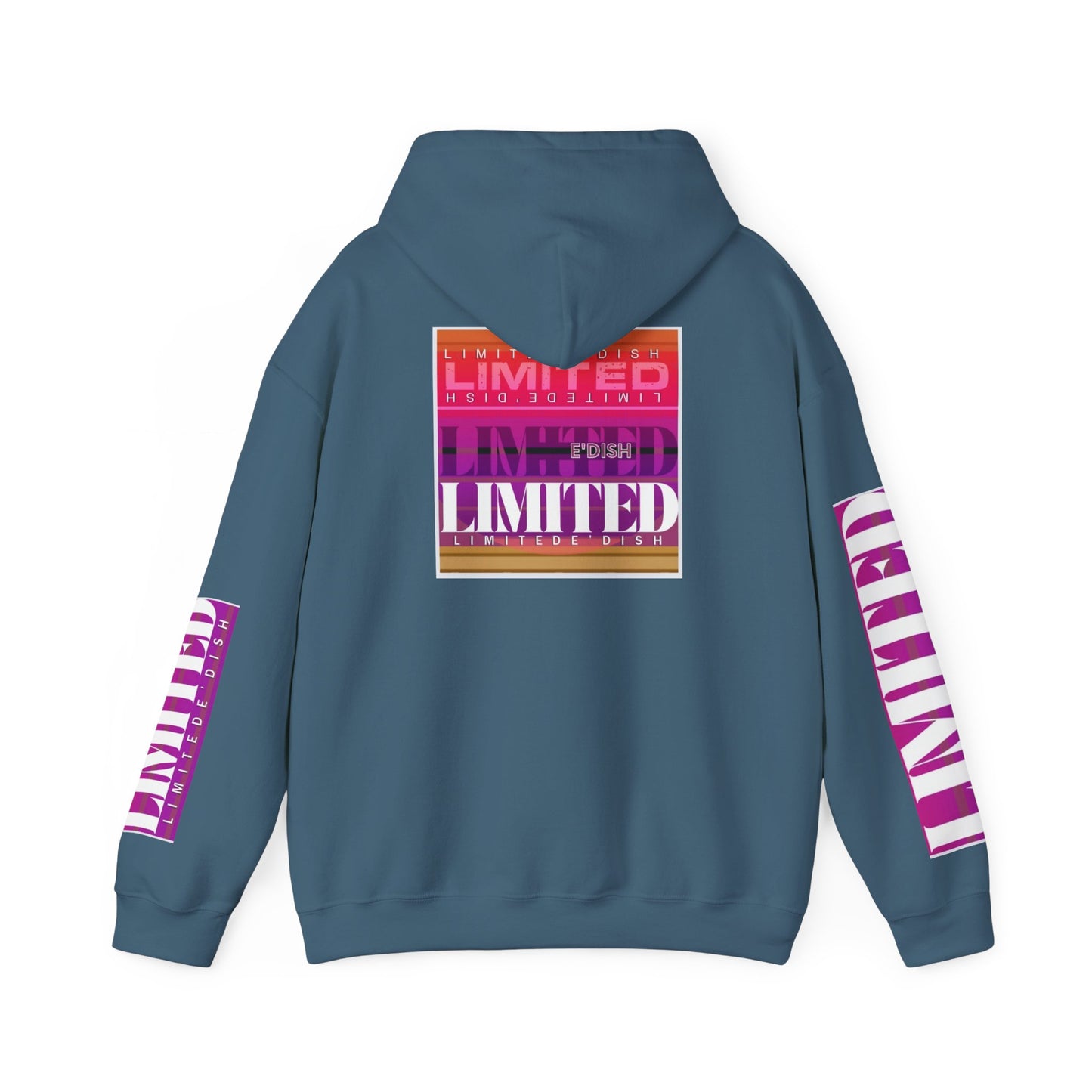 Vibrant Limited E'dish Hoodie, Streetwear Sweatshirt, Unisex Fashion, Casual Style, Gift for Him/Her, Trendy Sweatshirt