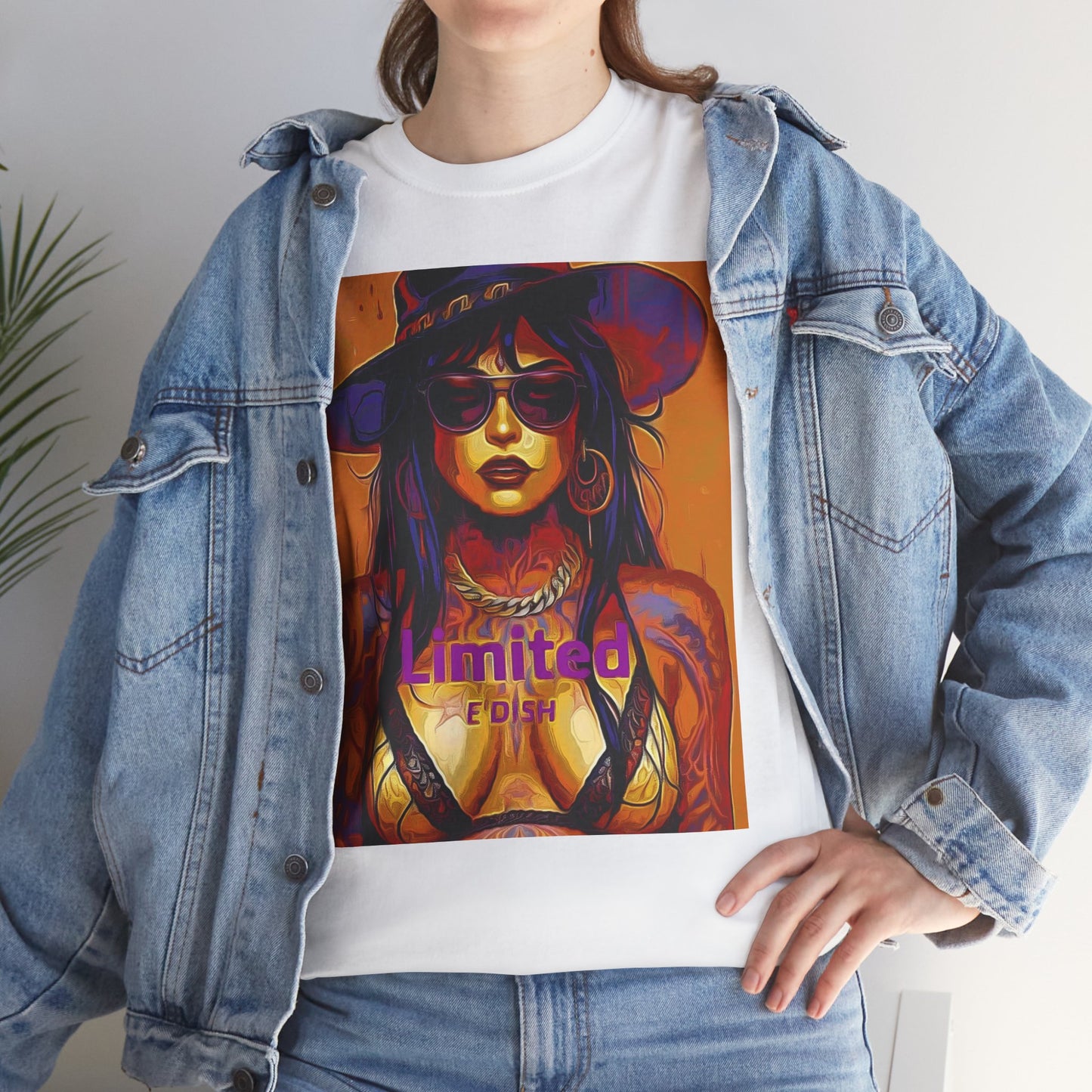 Limited E'dish gangster chick tee