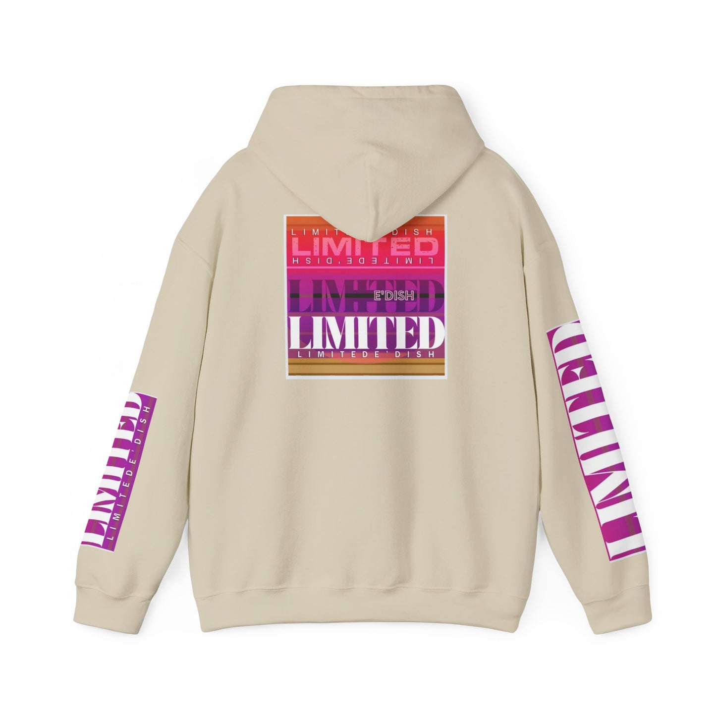 Vibrant Limited E'dish Hoodie, Streetwear Sweatshirt, Unisex Fashion, Casual Style, Gift for Him/Her, Trendy Sweatshirt