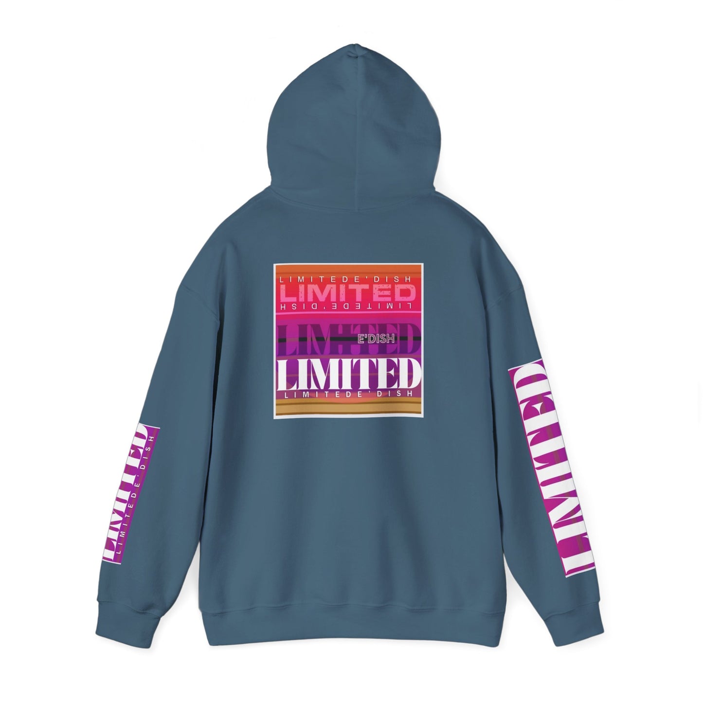 Vibrant Limited E'dish Hoodie, Streetwear Sweatshirt, Unisex Fashion, Casual Style, Gift for Him/Her, Trendy Sweatshirt