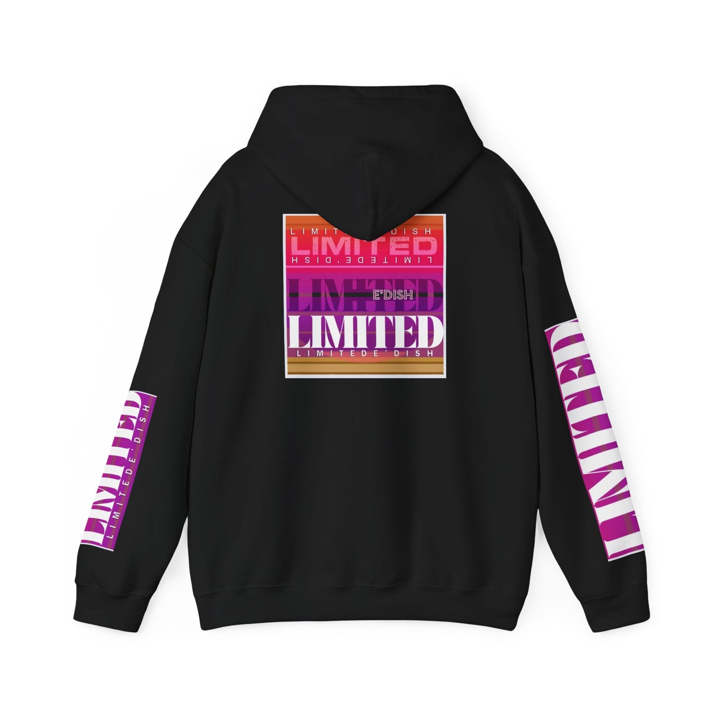 Vibrant Limited E'dish Hoodie, Streetwear Sweatshirt, Unisex Fashion, Casual Style, Gift for Him/Her, Trendy Sweatshirt