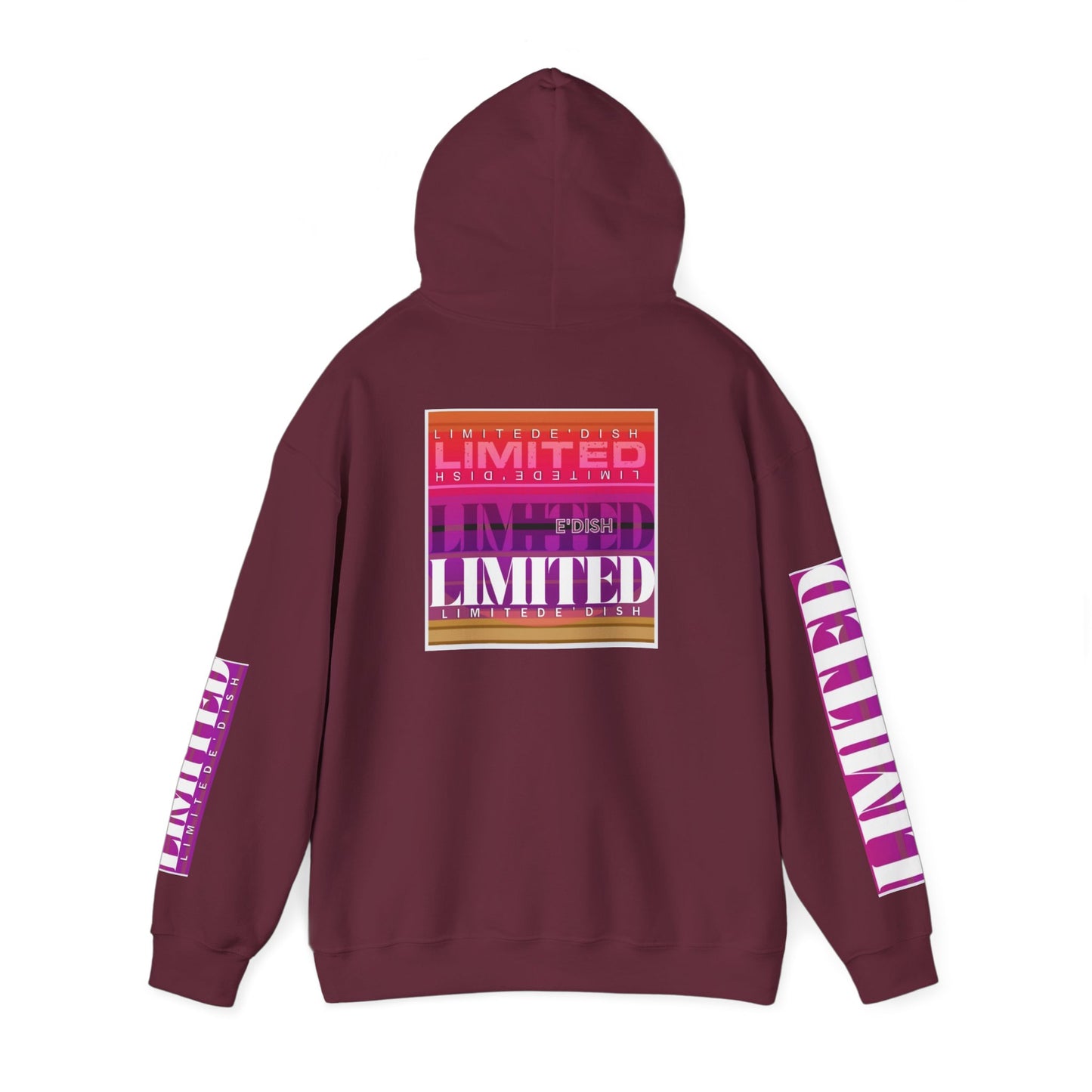 Vibrant Limited E'dish Hoodie, Streetwear Sweatshirt, Unisex Fashion, Casual Style, Gift for Him/Her, Trendy Sweatshirt