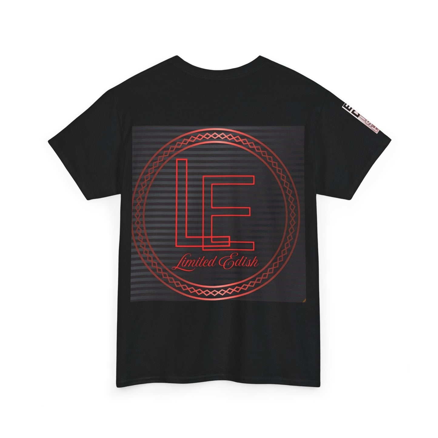 Limited E'dish tee front and back logo