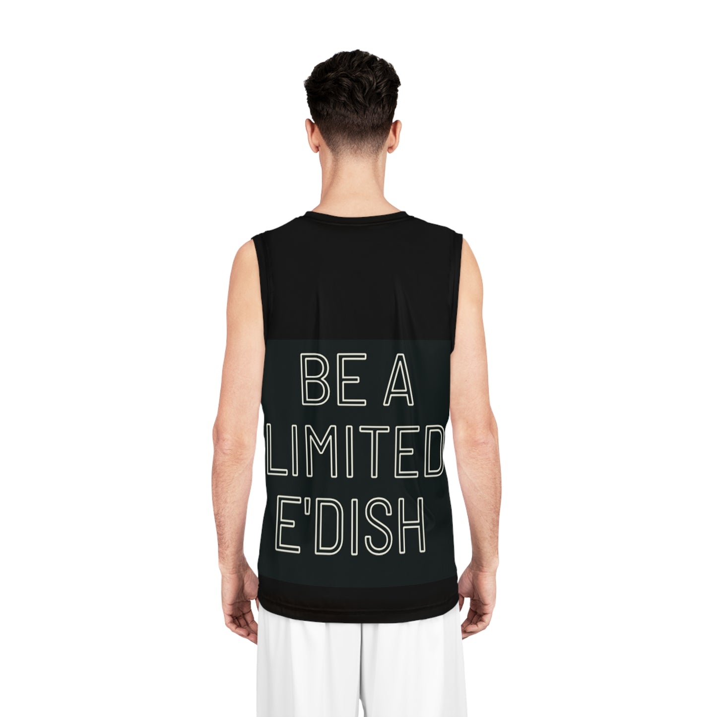 Limited E'dish Motivational Basketball Jersey - Change Your Mindset, Limited Edition Sports Apparel, Gift for Athletes, Unique Jersey for Game Day
