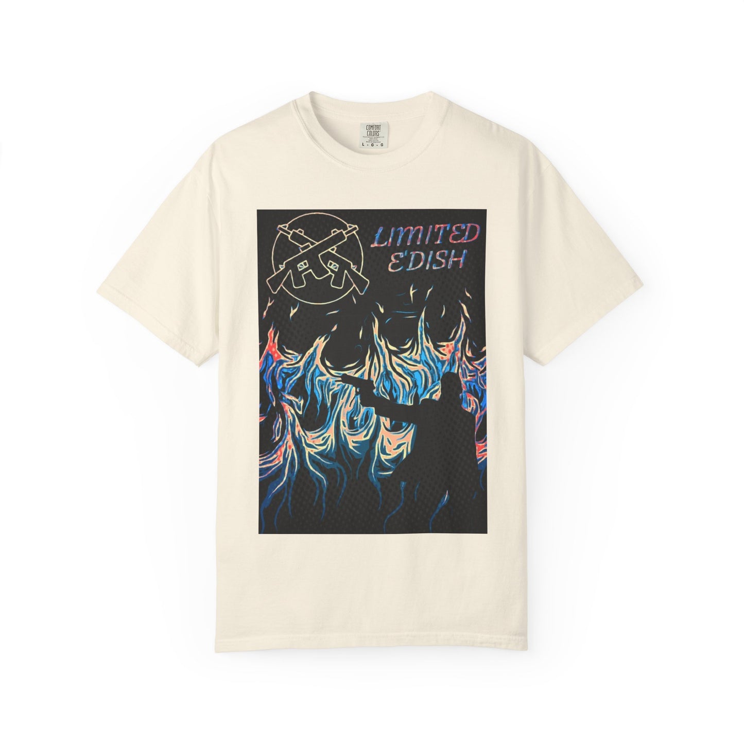 Limited E'dish silhouette gunman tee
