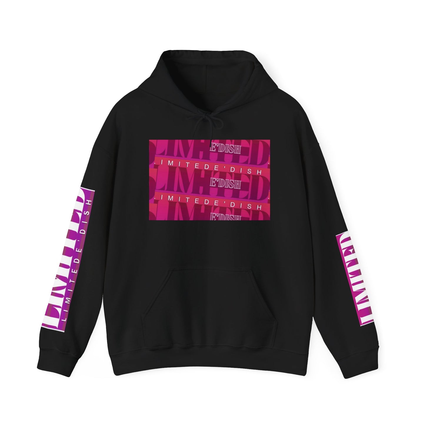 Vibrant Limited E'dish Hoodie, Streetwear Sweatshirt, Unisex Fashion, Casual Style, Gift for Him/Her, Trendy Sweatshirt