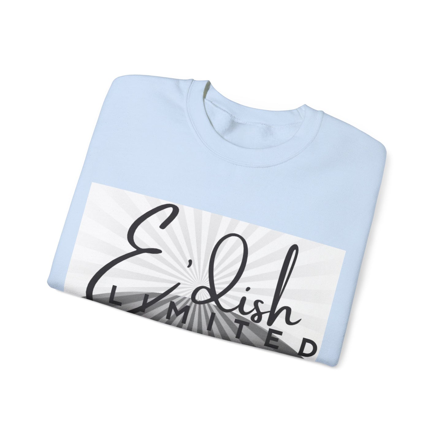 E'dish Limited Edition Sweatshirt, Cozy Streetwear, Gift for Fashion Lovers, Unisex Crewneck, Casual
