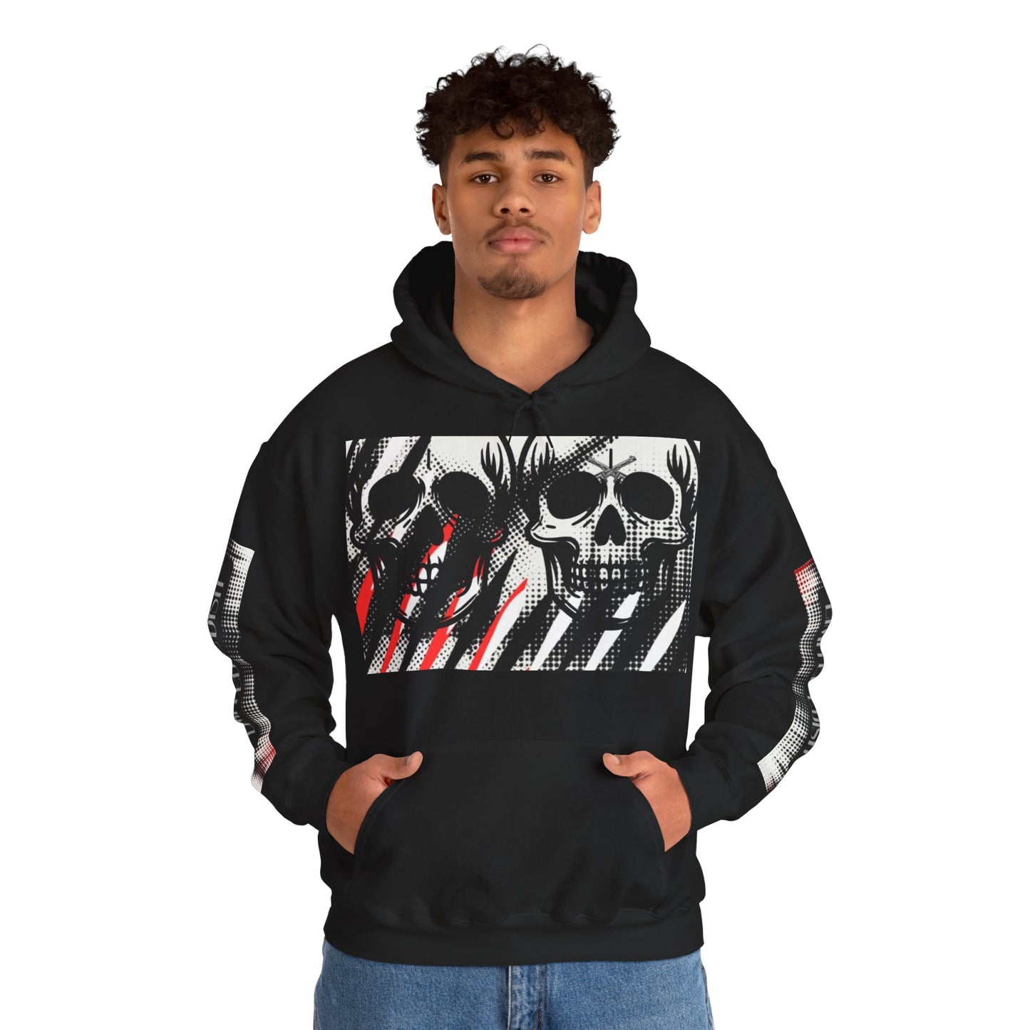 Limited E'dish skull hoodie