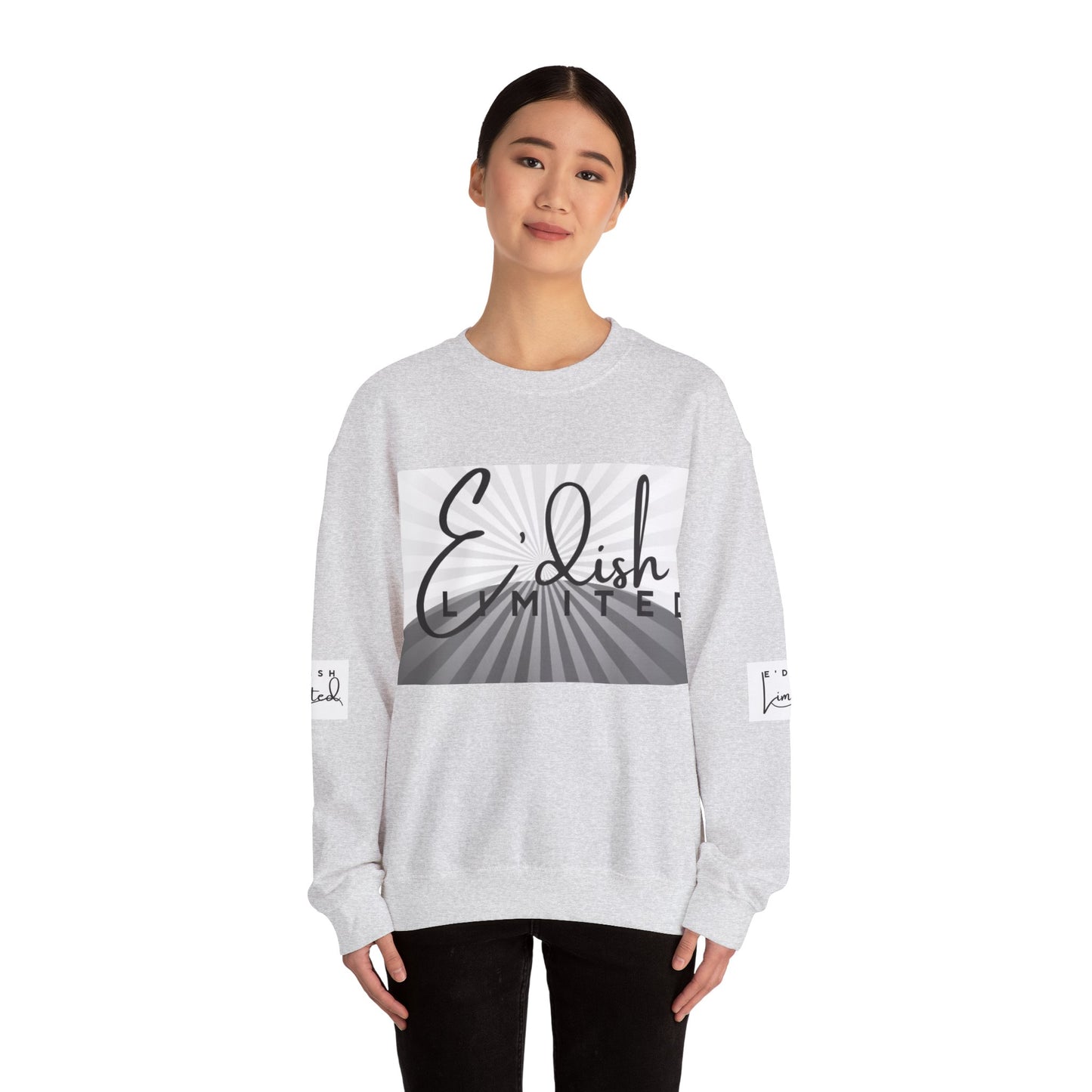 E'dish Limited Edition Sweatshirt, Cozy Streetwear, Gift for Fashion Lovers, Unisex Crewneck, Casual