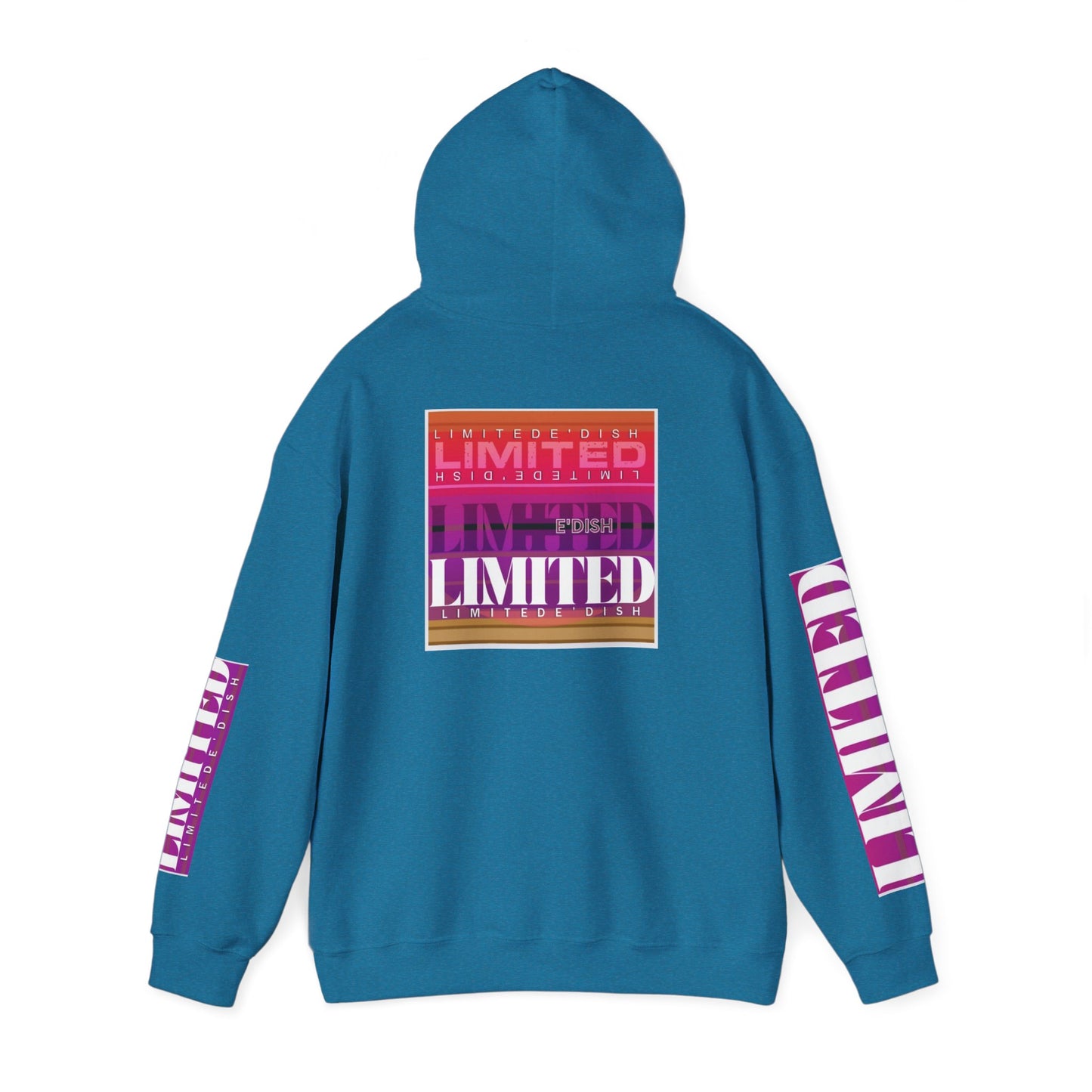 Vibrant Limited E'dish Hoodie, Streetwear Sweatshirt, Unisex Fashion, Casual Style, Gift for Him/Her, Trendy Sweatshirt