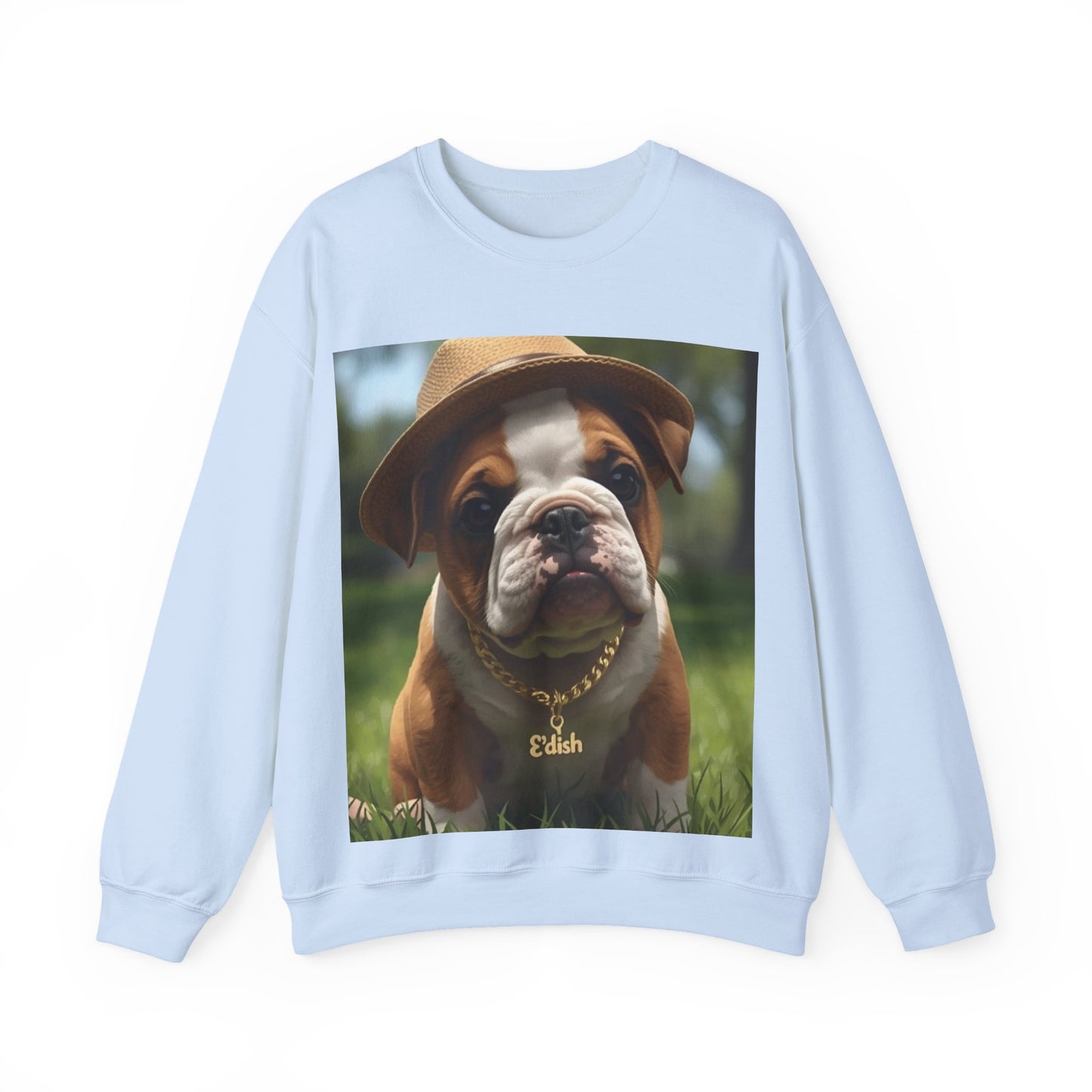 Bulldog Charm Sweatshirt | Perfect Gift for Dog Lovers | Cozy Casual Wear | Pet-Themed Apparel | Ideal for Birthdays & Everyday Wear