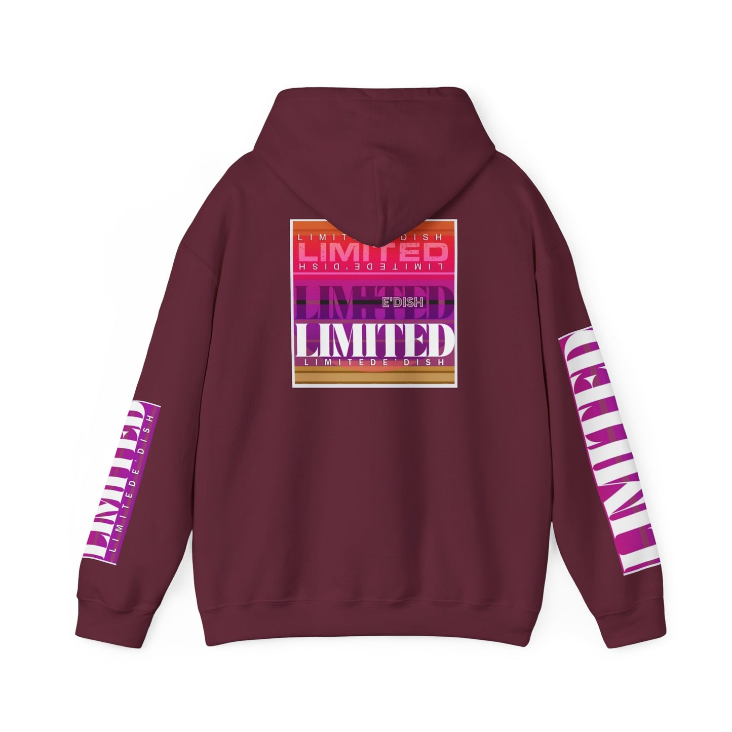 Vibrant Limited E'dish Hoodie, Streetwear Sweatshirt, Unisex Fashion, Casual Style, Gift for Him/Her, Trendy Sweatshirt