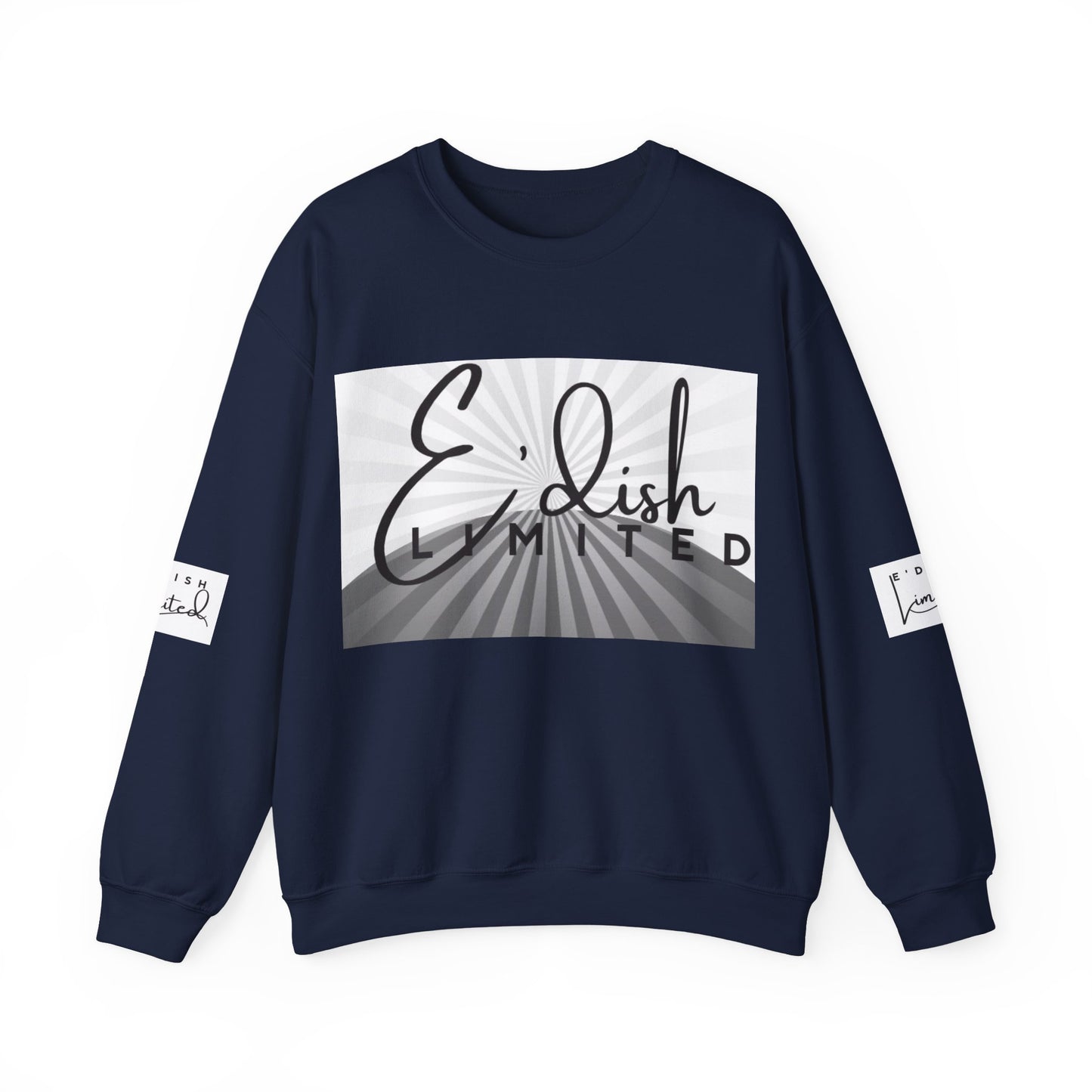 E'dish Limited Edition Sweatshirt, Cozy Streetwear, Gift for Fashion Lovers, Unisex Crewneck, Casual