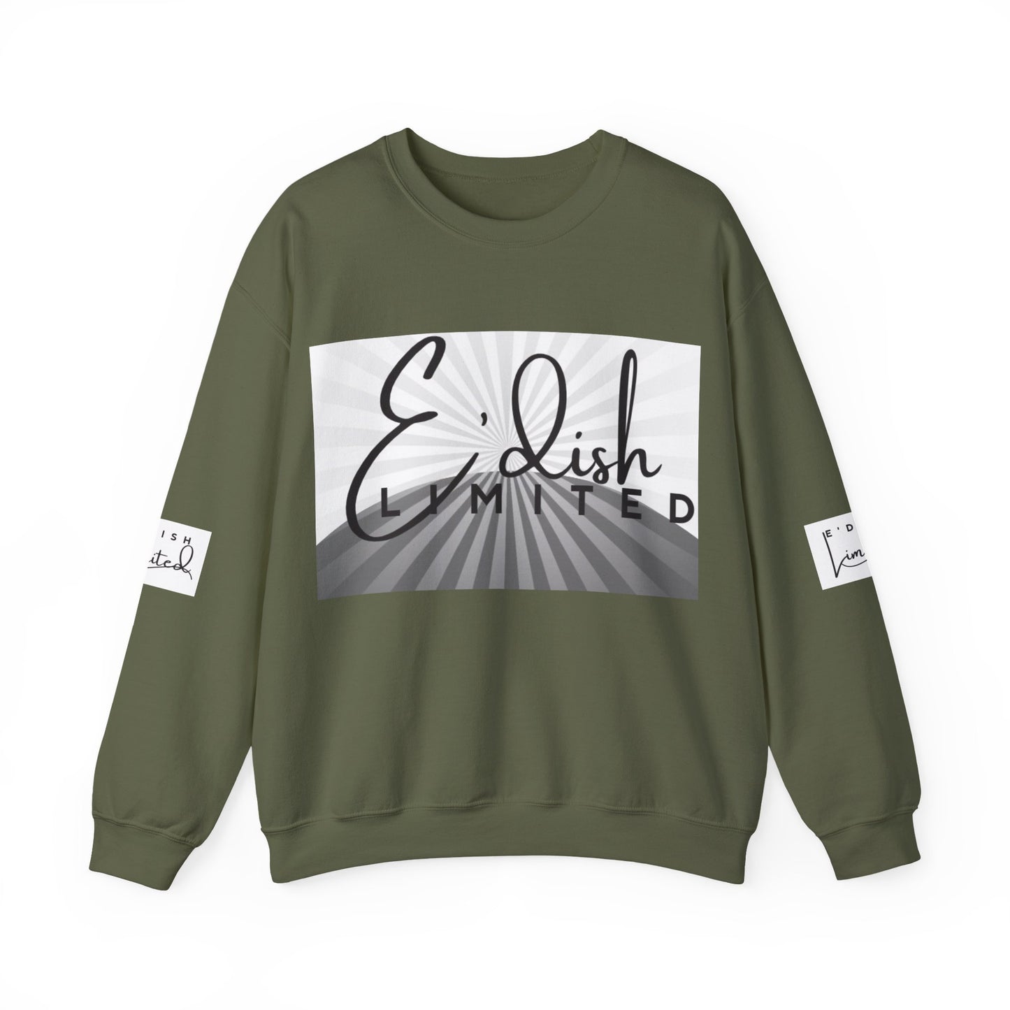 E'dish Limited Edition Sweatshirt, Cozy Streetwear, Gift for Fashion Lovers, Unisex Crewneck, Casual