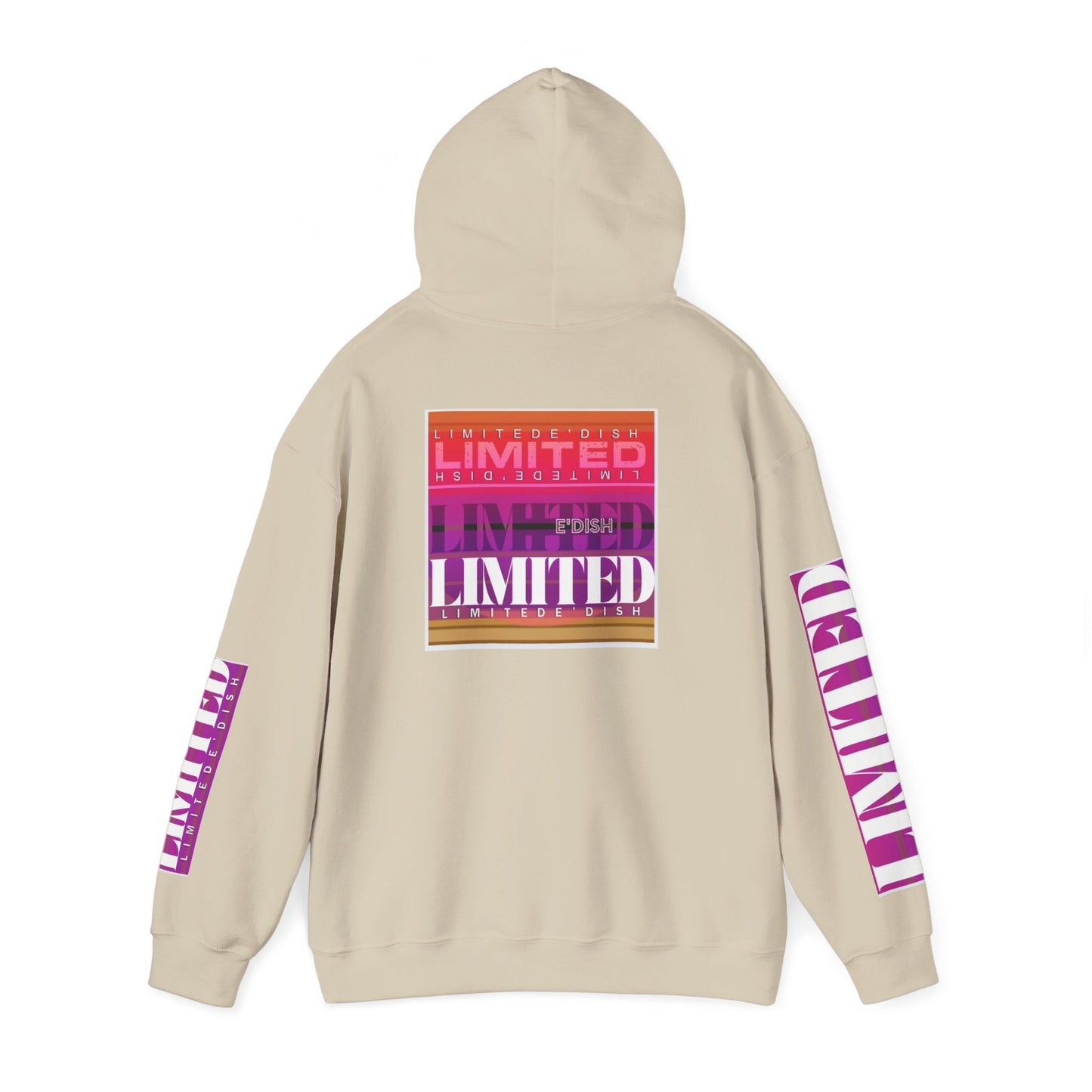 Vibrant Limited E'dish Hoodie, Streetwear Sweatshirt, Unisex Fashion, Casual Style, Gift for Him/Her, Trendy Sweatshirt