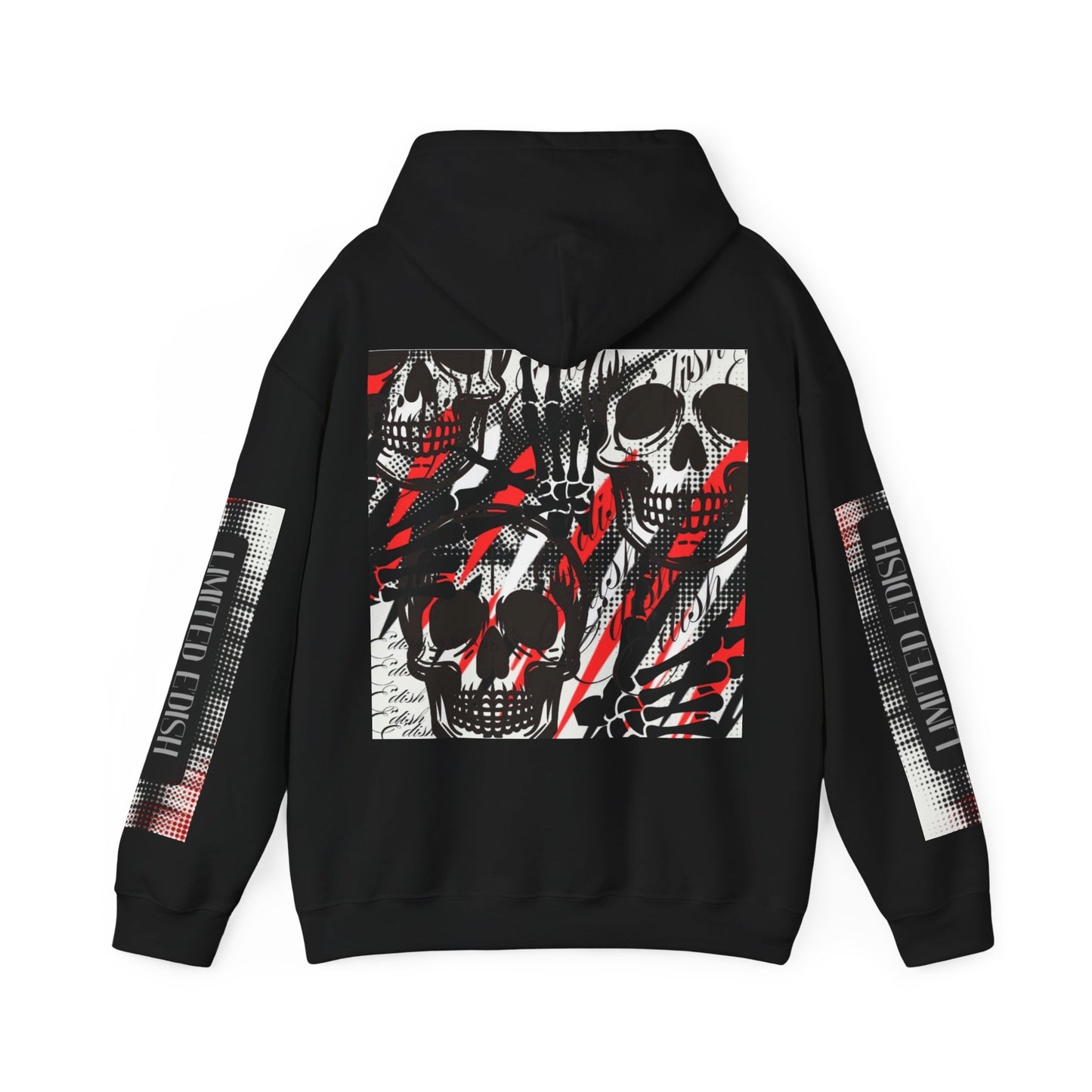 Limited E'dish skull hoodie