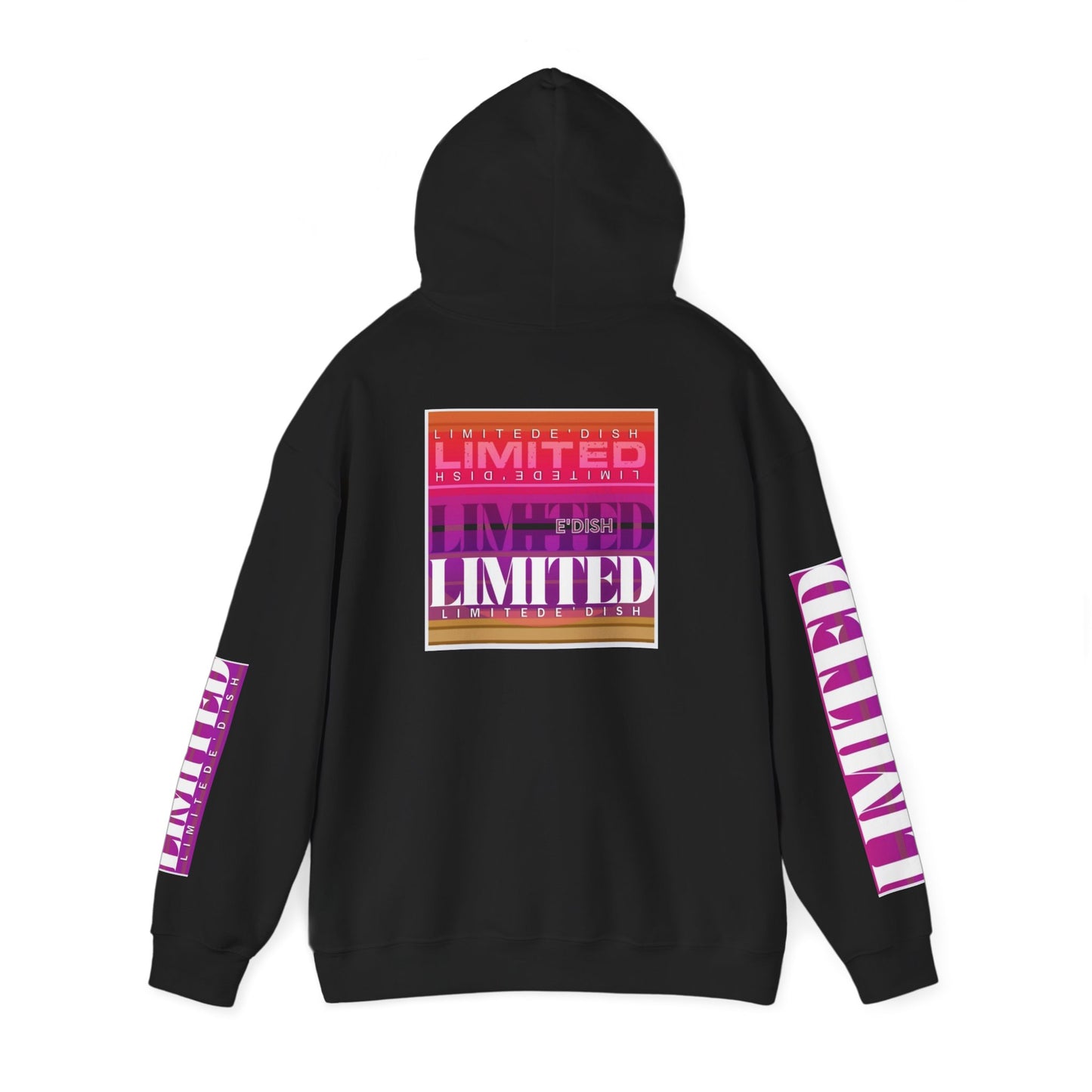 Vibrant Limited E'dish Hoodie, Streetwear Sweatshirt, Unisex Fashion, Casual Style, Gift for Him/Her, Trendy Sweatshirt