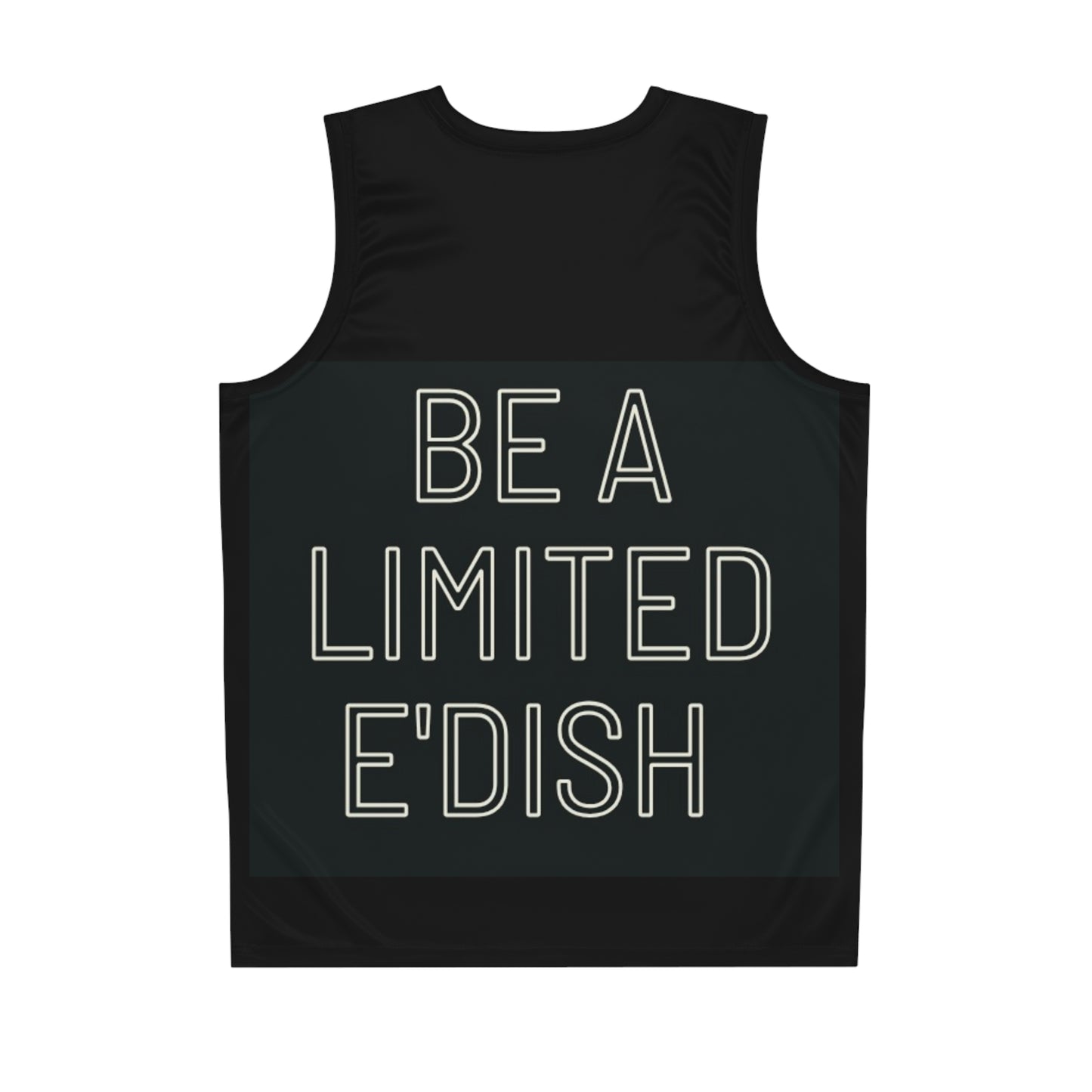 Limited E'dish Motivational Basketball Jersey - Change Your Mindset, Limited Edition Sports Apparel, Gift for Athletes, Unique Jersey for Game Day