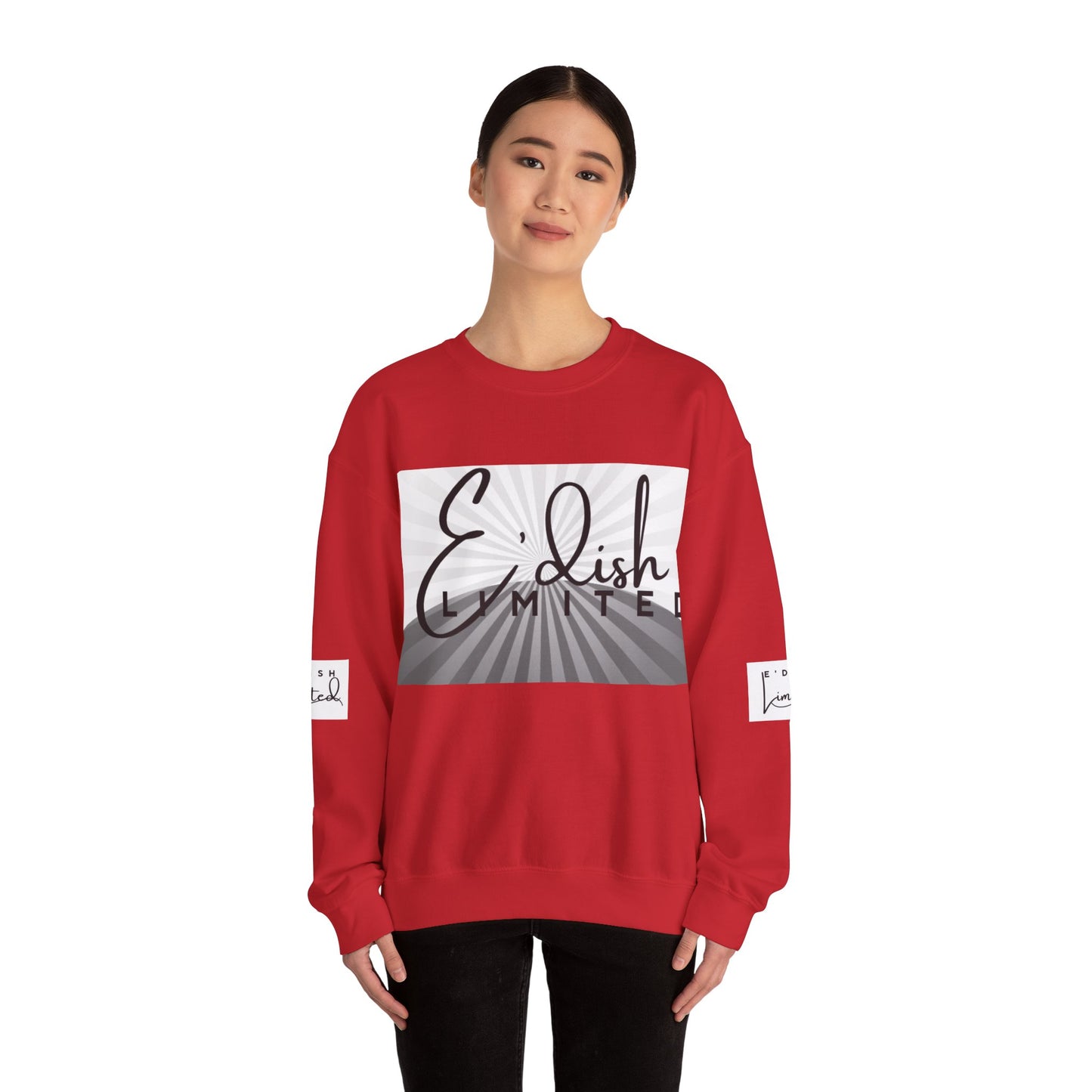 E'dish Limited Edition Sweatshirt, Cozy Streetwear, Gift for Fashion Lovers, Unisex Crewneck, Casual