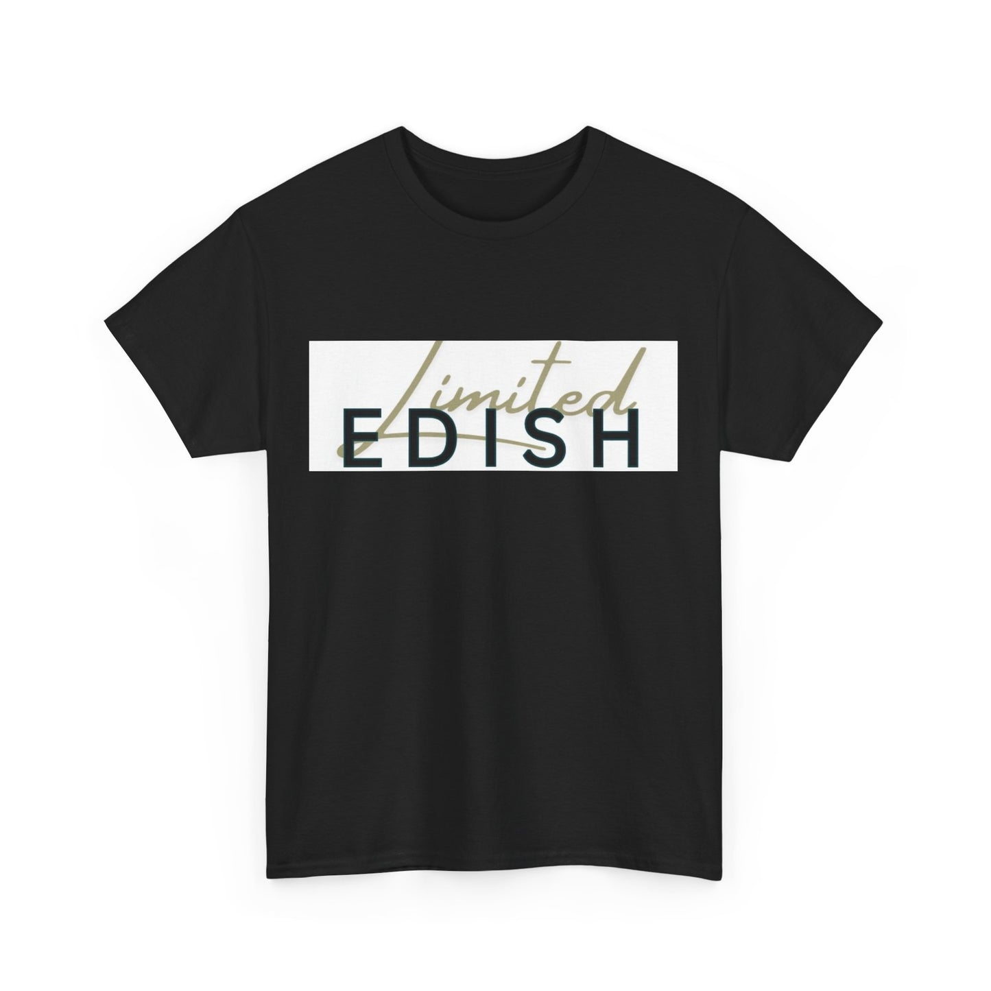Limited E'dish tee black