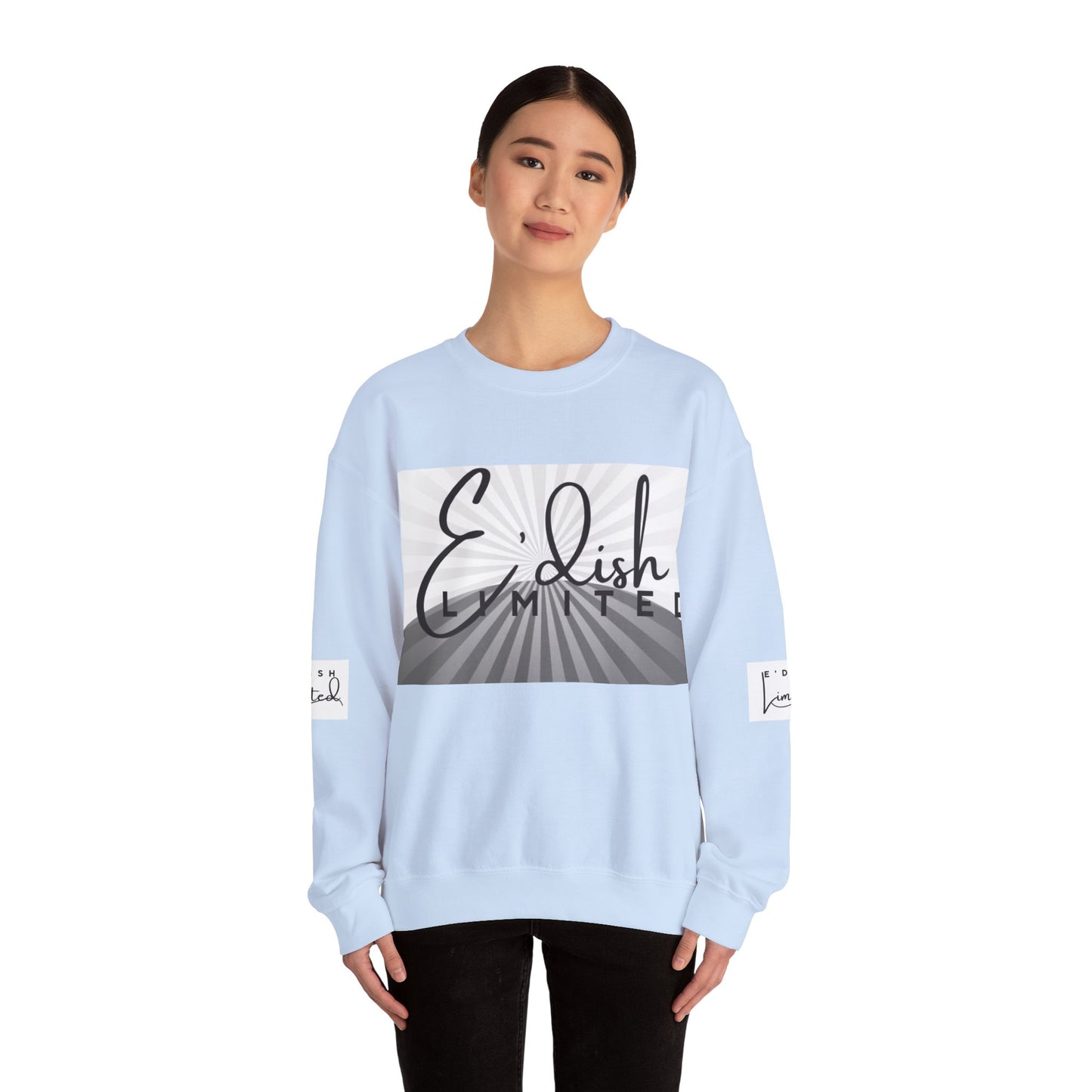 E'dish Limited Edition Sweatshirt, Cozy Streetwear, Gift for Fashion Lovers, Unisex Crewneck, Casual