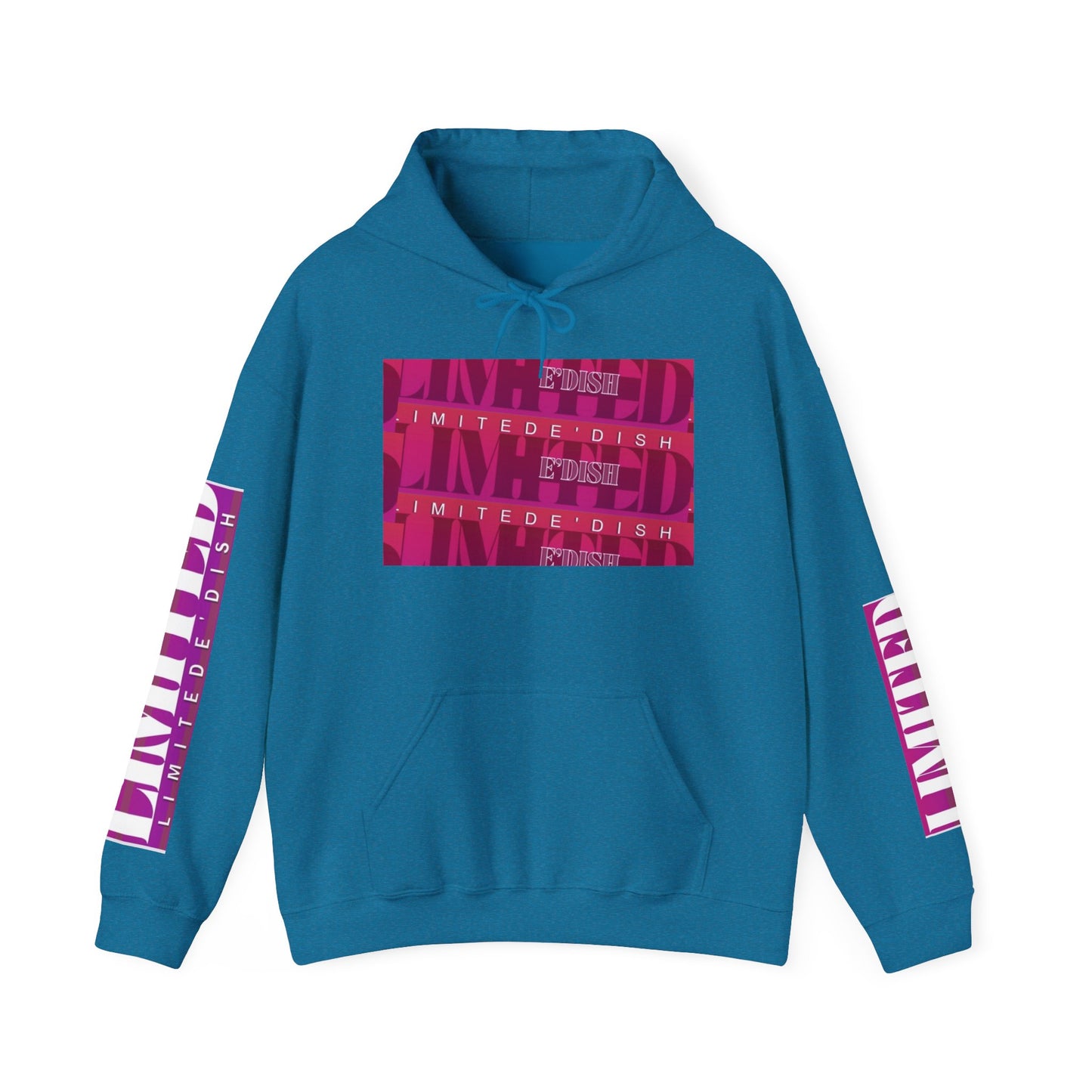 Vibrant Limited E'dish Hoodie, Streetwear Sweatshirt, Unisex Fashion, Casual Style, Gift for Him/Her, Trendy Sweatshirt