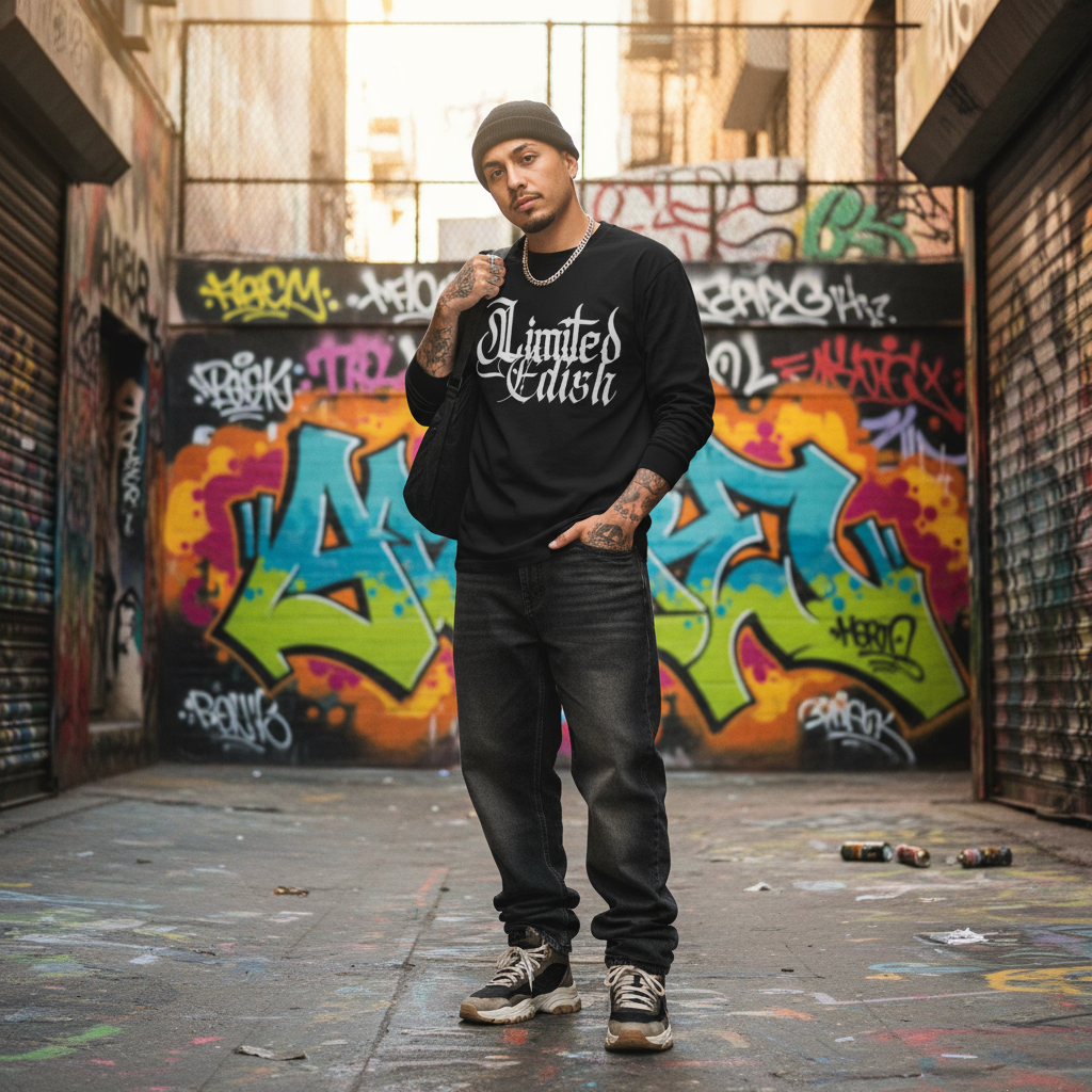 Black - Graffiti wall