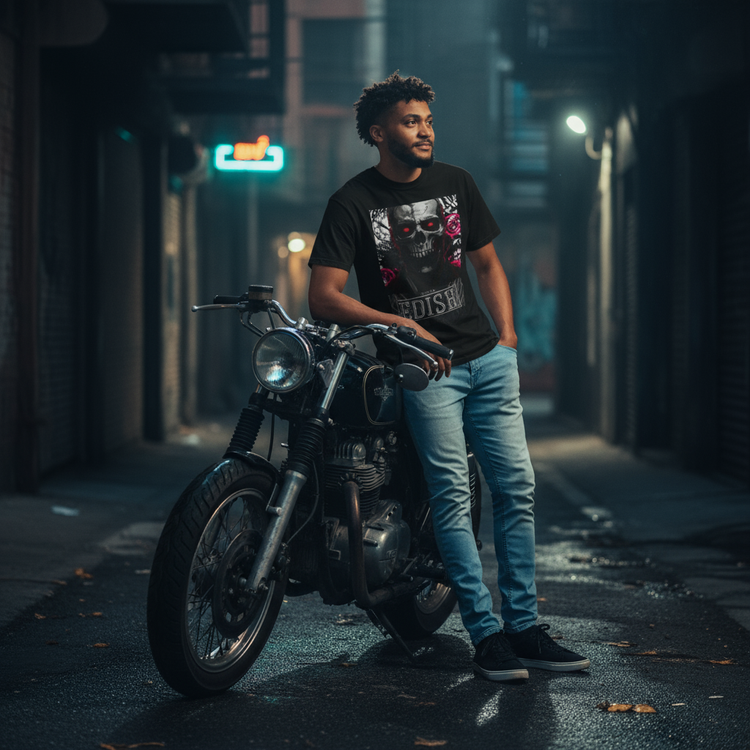 Black - Motorcycle alley