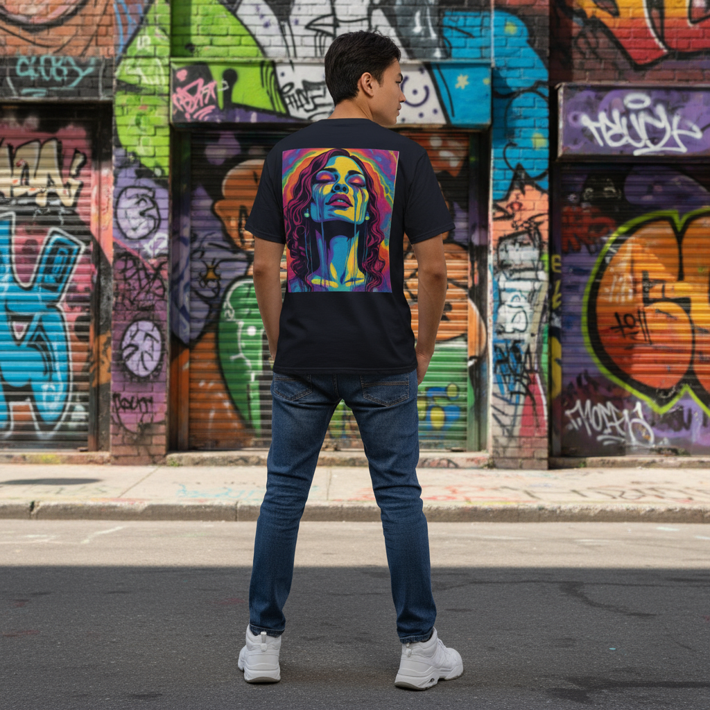 Black - Street art back