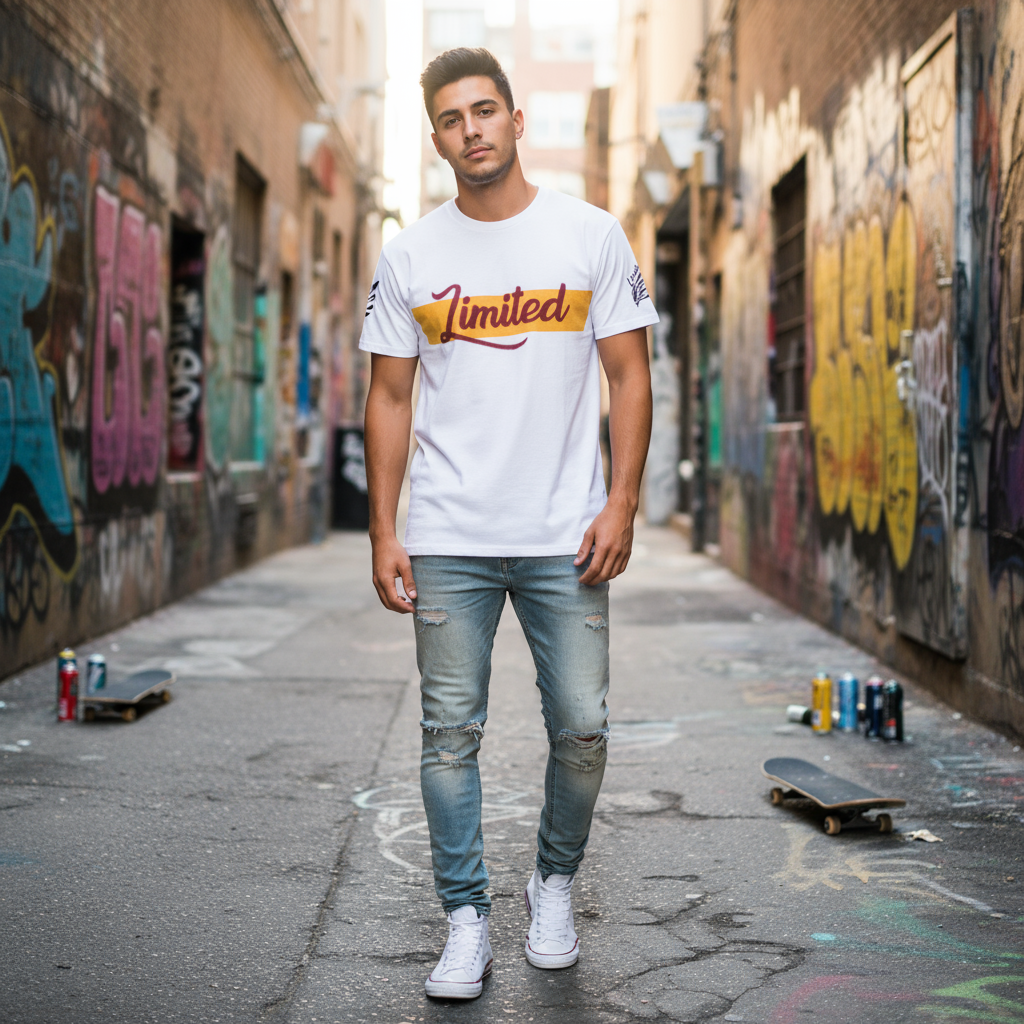 White - Urban graffiti