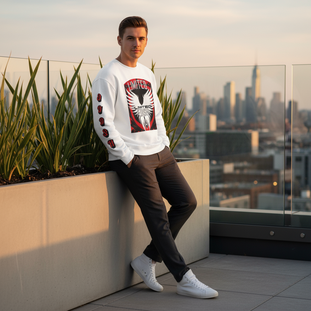 Wings Crewneck Front