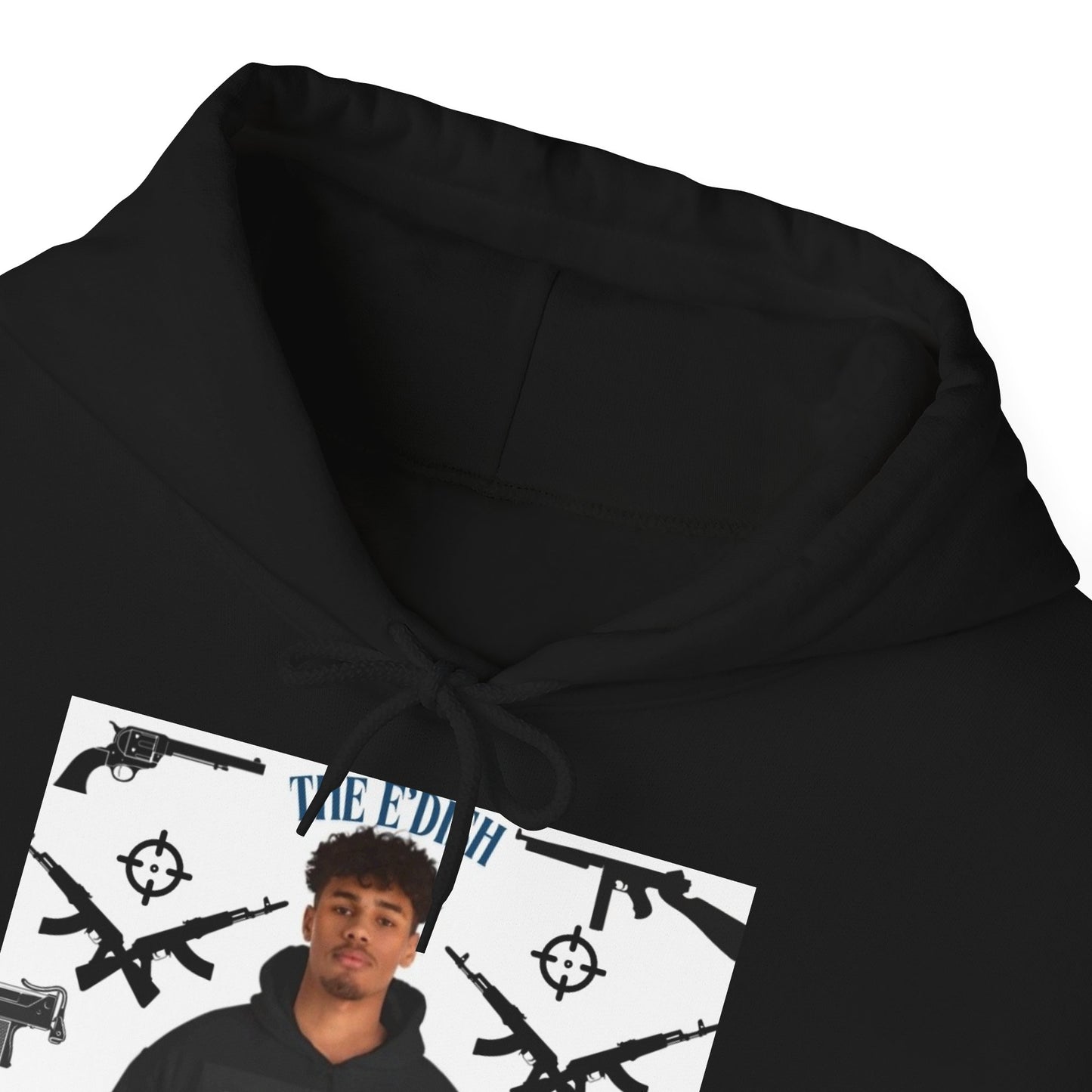Limited E'dish gangster loves guns hoodie