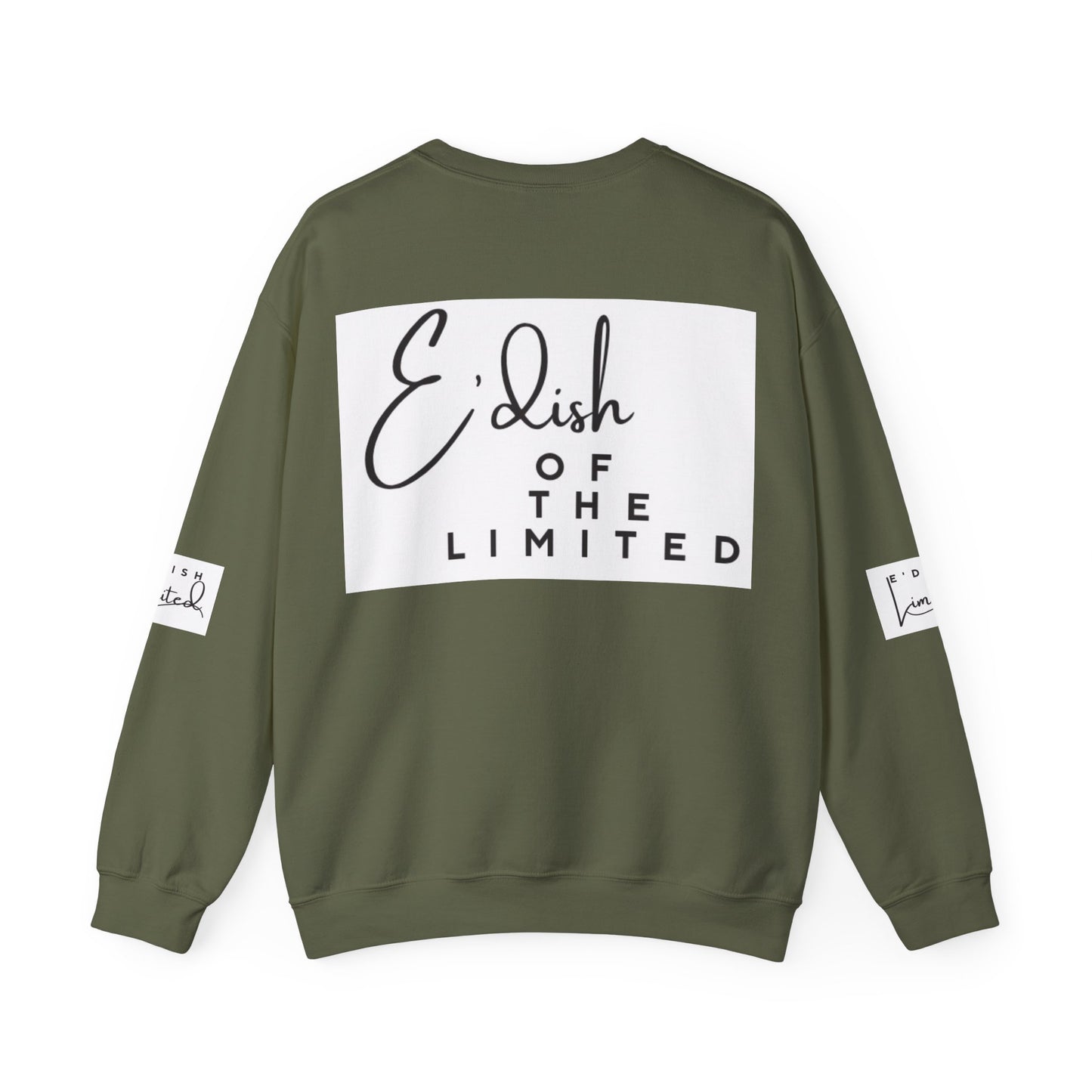 E'dish Limited Edition Sweatshirt, Cozy Streetwear, Gift for Fashion Lovers, Unisex Crewneck, Casual