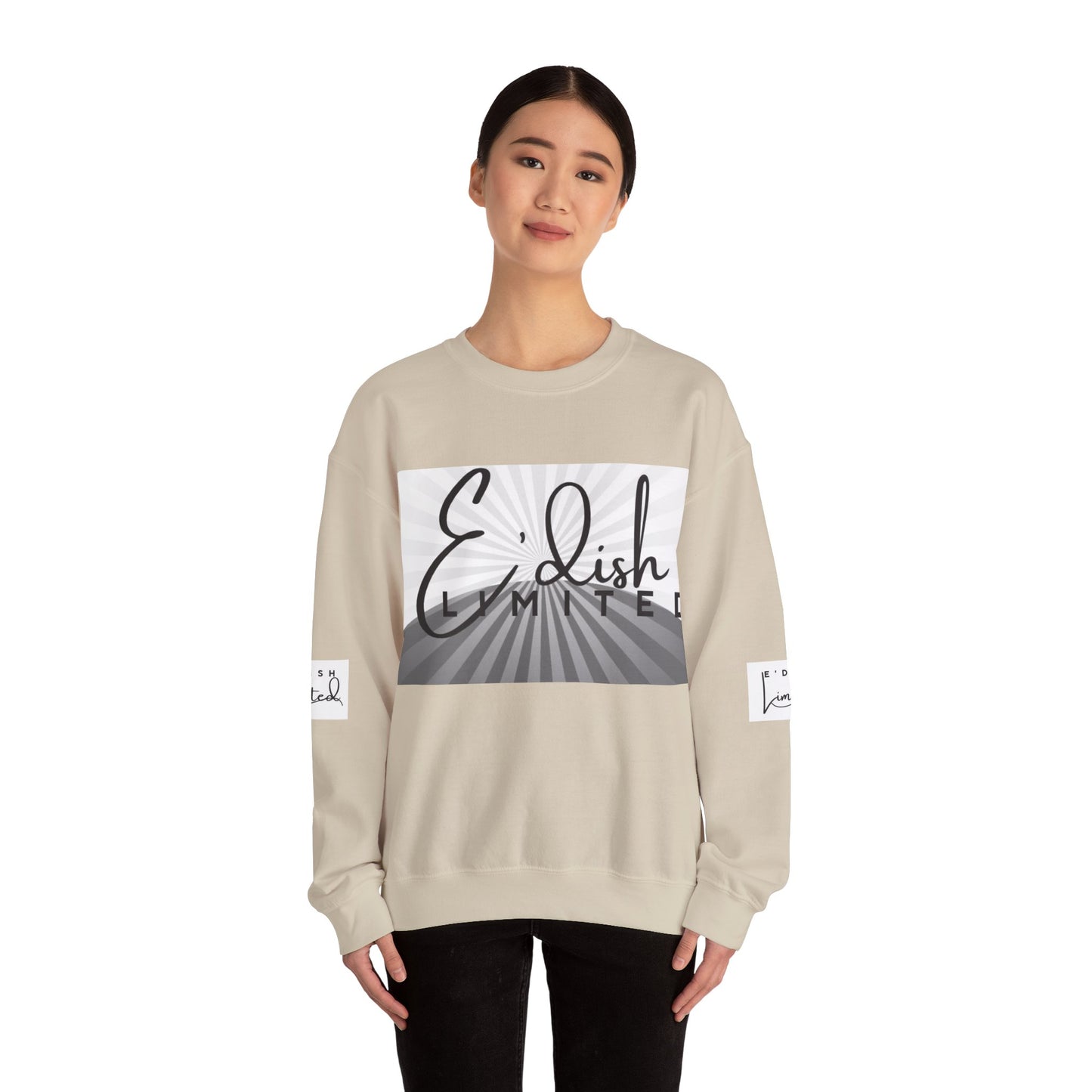 E'dish Limited Edition Sweatshirt, Cozy Streetwear, Gift for Fashion Lovers, Unisex Crewneck, Casual