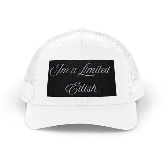Limited E'dish Trucker Cap - Trendy Snapback for Fashion Lovers, Great for Summer Outings, Festivals, Birthdays, Gifts, Casual Wear