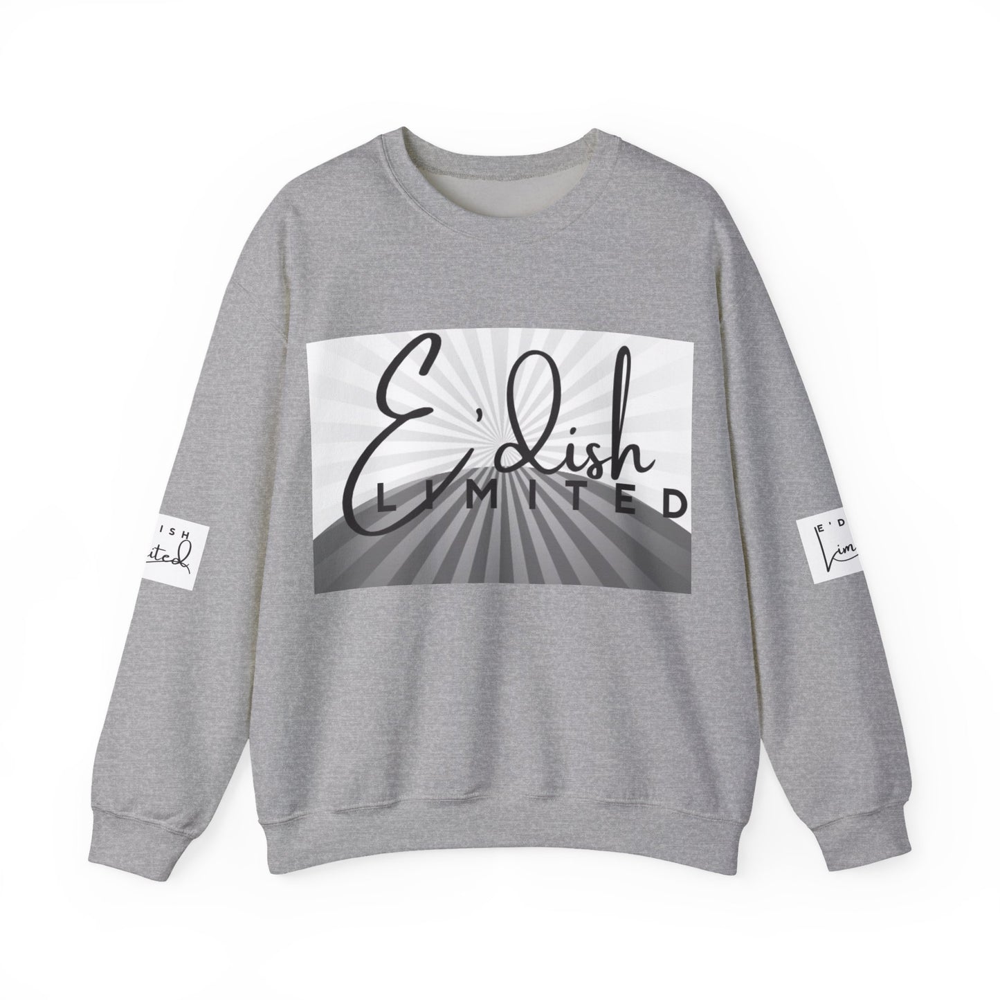 E'dish Limited Edition Sweatshirt, Cozy Streetwear, Gift for Fashion Lovers, Unisex Crewneck, Casual