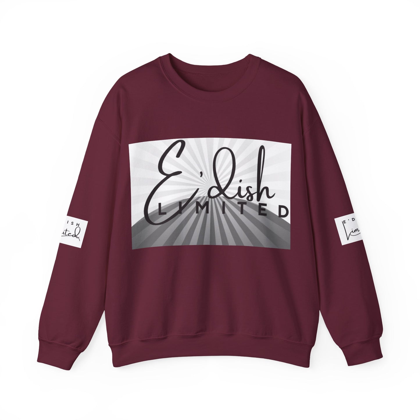E'dish Limited Edition Sweatshirt, Cozy Streetwear, Gift for Fashion Lovers, Unisex Crewneck, Casual
