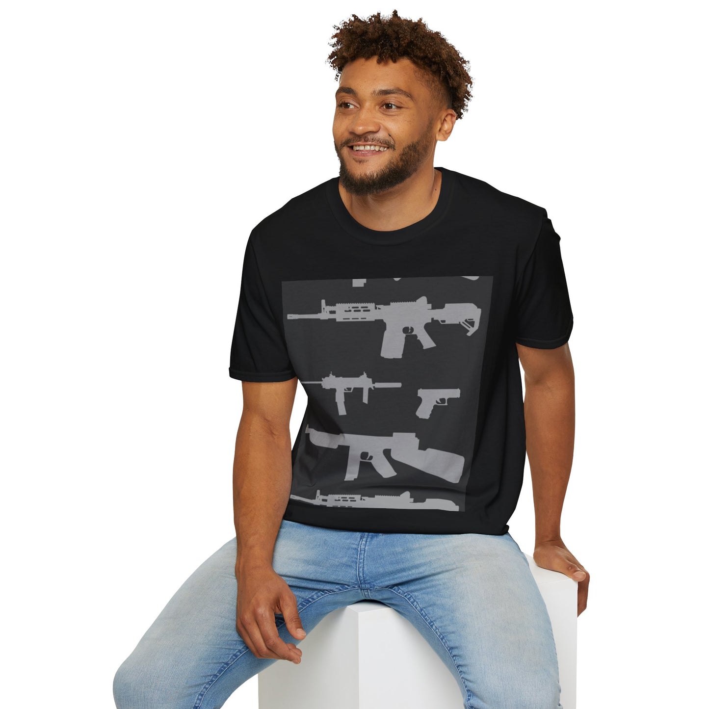 Limited E'dish gun silhouette tee