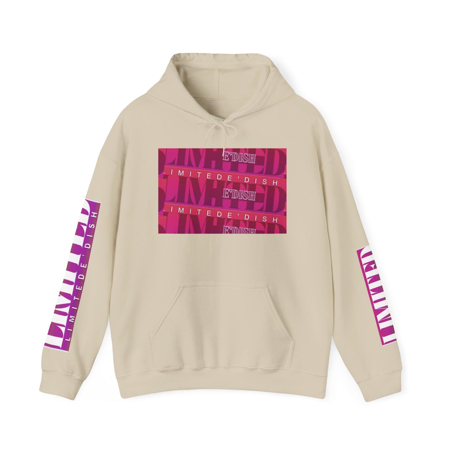 Vibrant Limited E'dish Hoodie, Streetwear Sweatshirt, Unisex Fashion, Casual Style, Gift for Him/Her, Trendy Sweatshirt