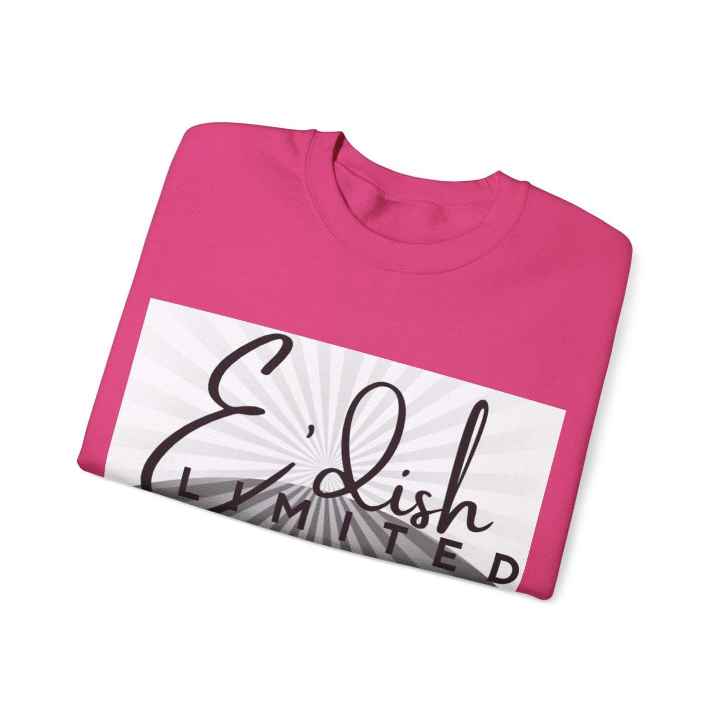 E'dish Limited Edition Sweatshirt, Cozy Streetwear, Gift for Fashion Lovers, Unisex Crewneck, Casual