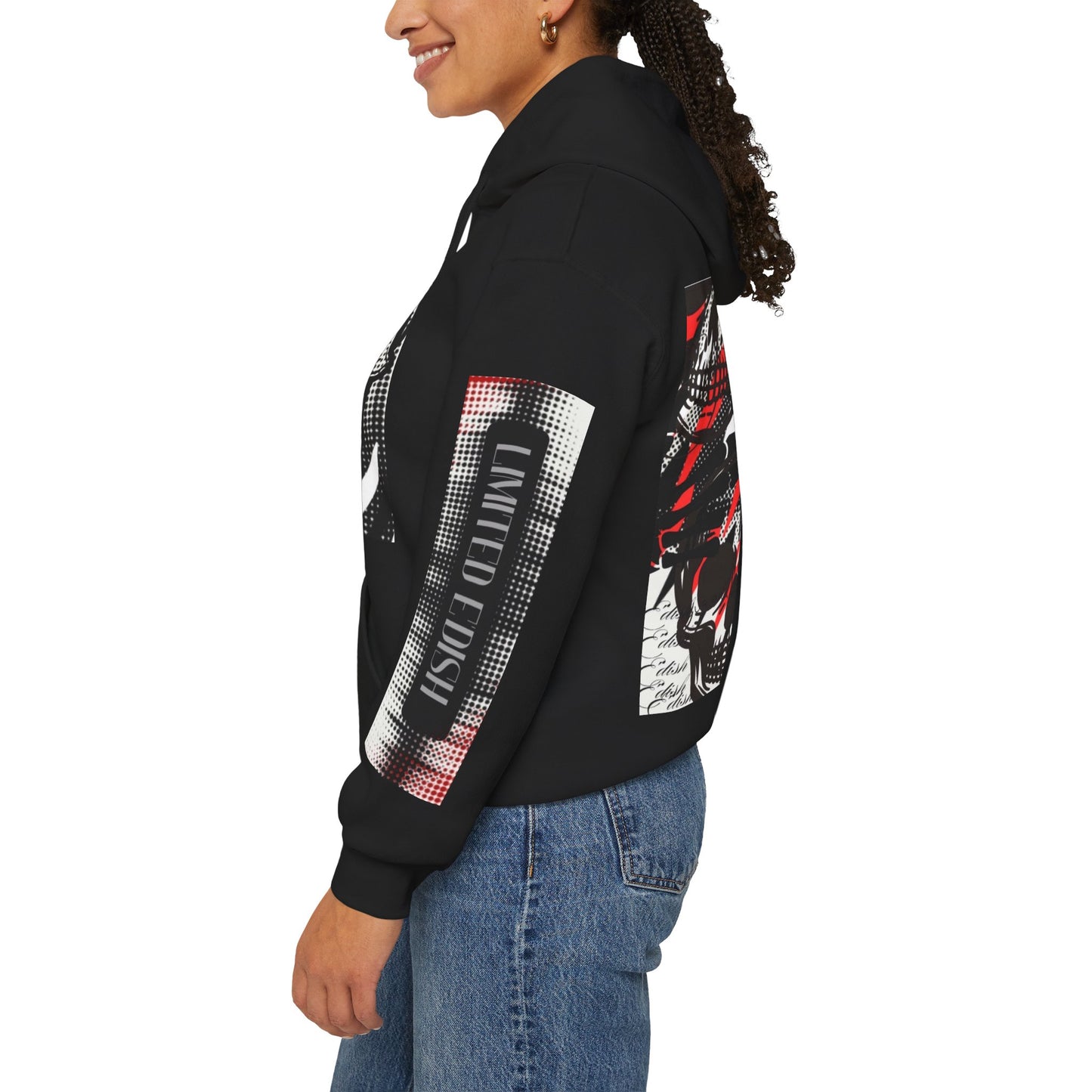 Limited E'dish skull hoodie