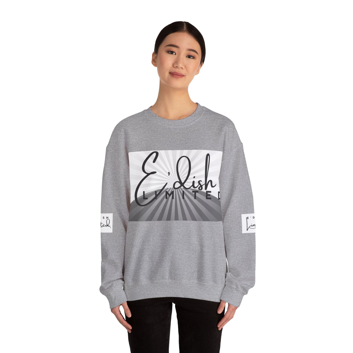 E'dish Limited Edition Sweatshirt, Cozy Streetwear, Gift for Fashion Lovers, Unisex Crewneck, Casual