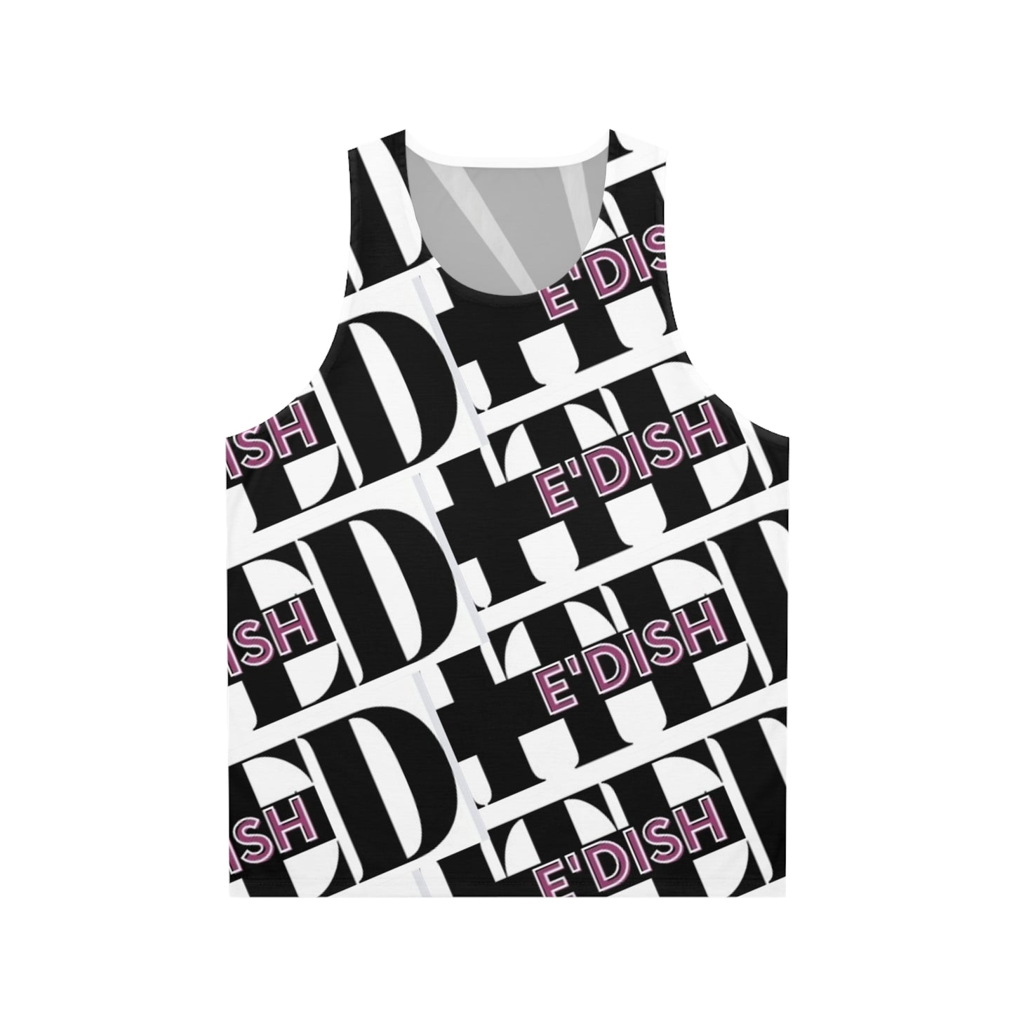 Tank Top Limited E'dish Letters Design