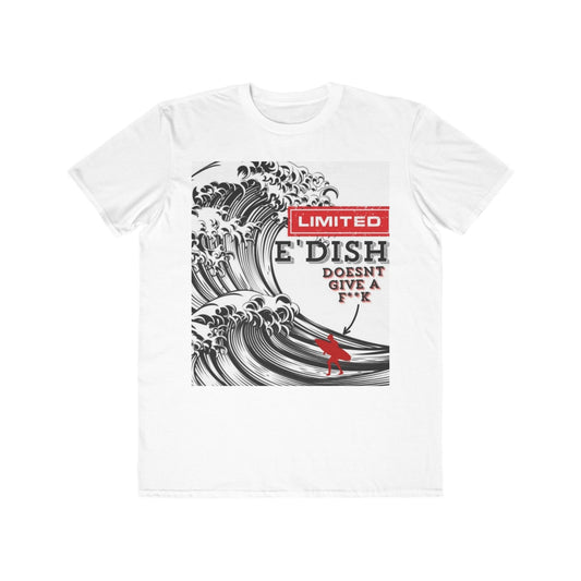Limited E'dish Surf-Inspired Men's Lightweight Tee, Casual Wave Graphic Tee, Stylish Beach Shirt, Summer Vibes T-Shirt, Limited Edition Surfwear