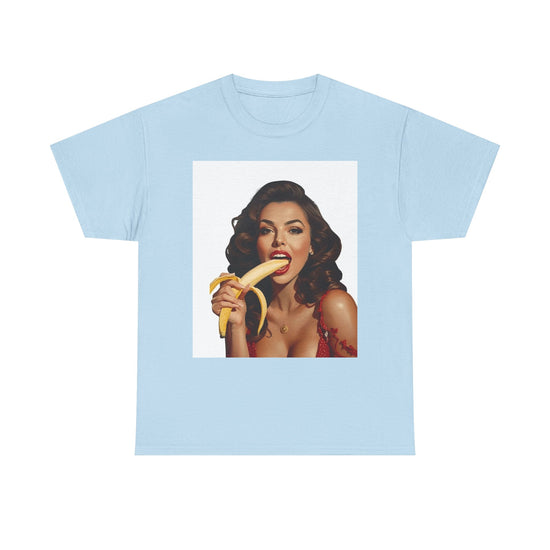 Vintage Glamour Unisex Cotton Tee, Fun Retro Top, Unique Gift for Her, Statement T-Shirt, Summer Vibe Apparel, Birthday Surprise