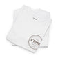 White Logo Tee - Unisex Heavy Cotton