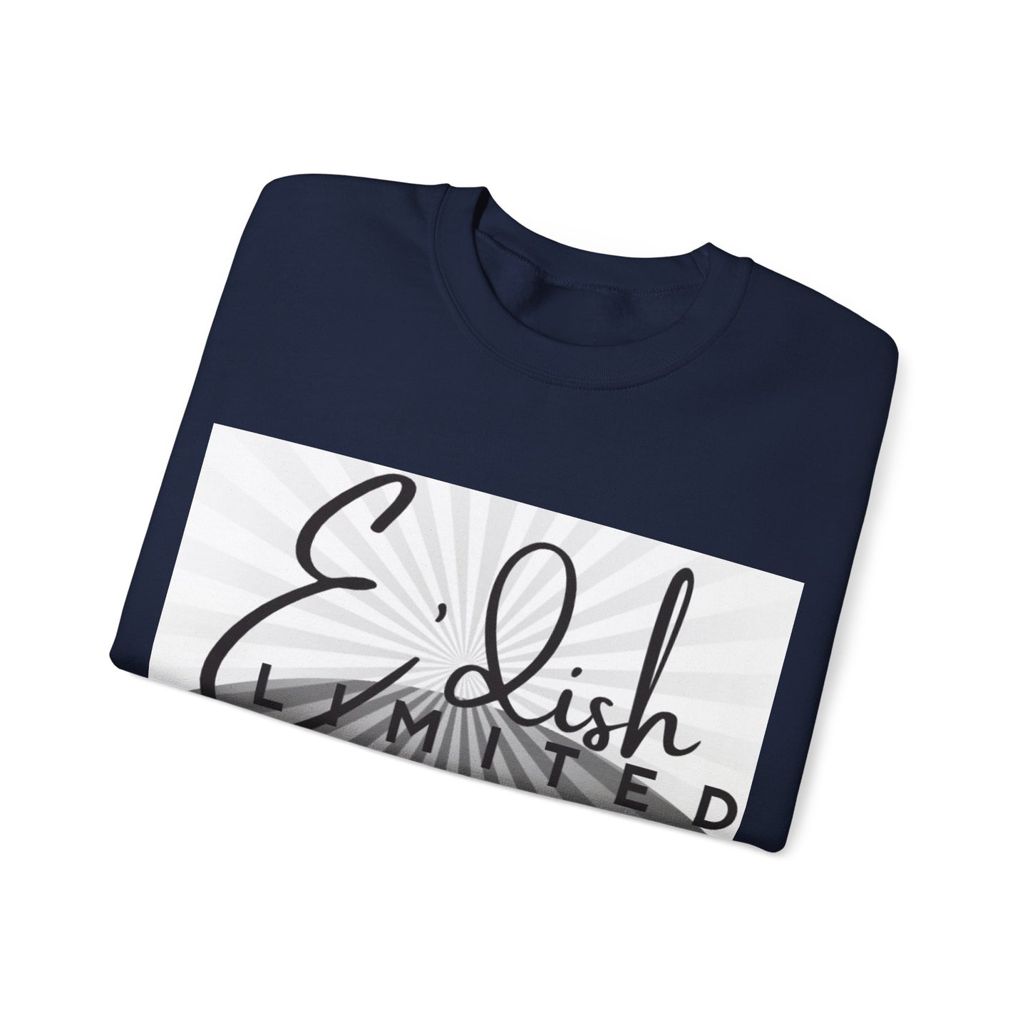 E'dish Limited Edition Sweatshirt, Cozy Streetwear, Gift for Fashion Lovers, Unisex Crewneck, Casual