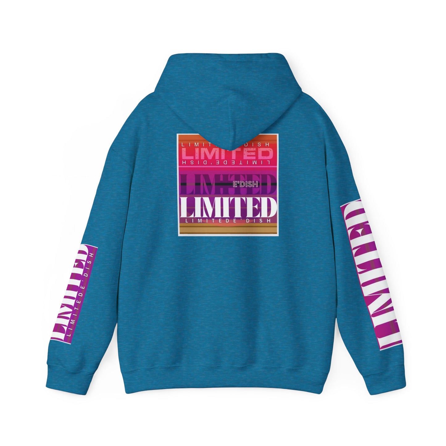 Vibrant Limited E'dish Hoodie, Streetwear Sweatshirt, Unisex Fashion, Casual Style, Gift for Him/Her, Trendy Sweatshirt