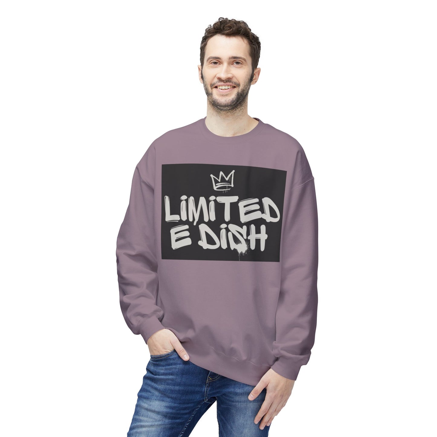 Limited Edition Crewneck Sweatshirt, Comfortable Fleece, Unique Graphics, Unisex Gift, Streetwear Fashion, Casual Wear
