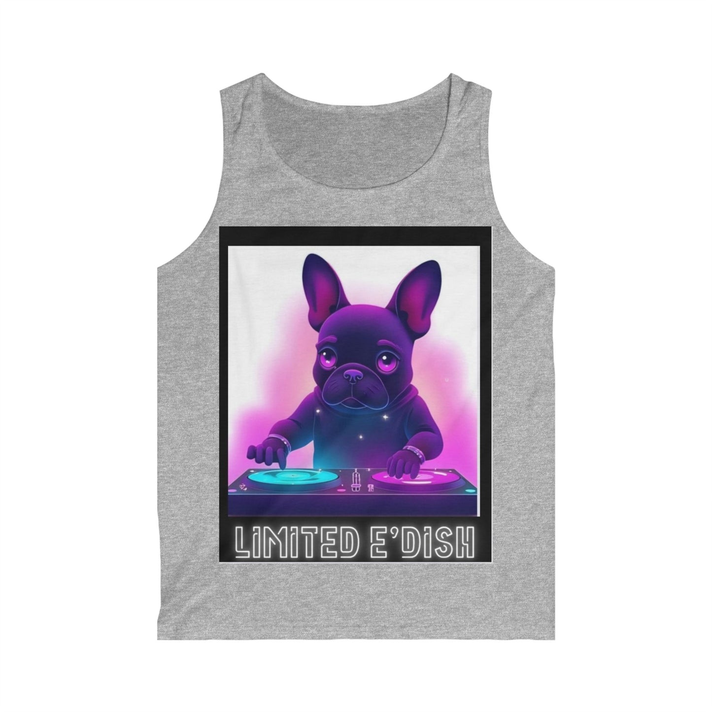 Limited E'dish Tank Top - Doggy DJ Limited E'dish Beatz Design